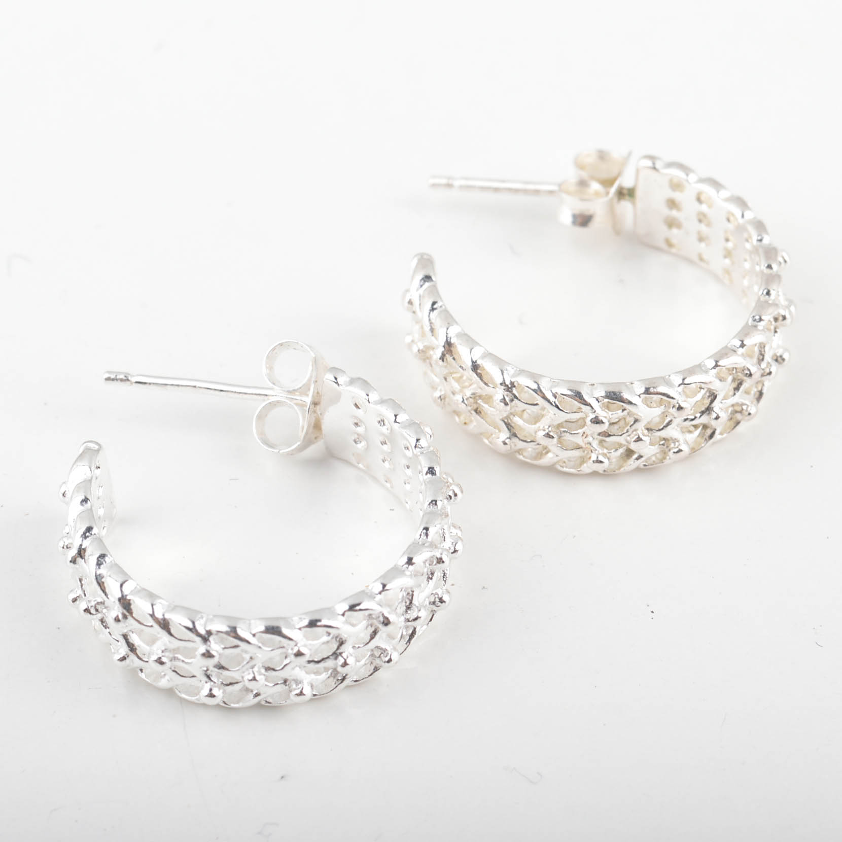 Sterling Silver Pierced Earring Collection