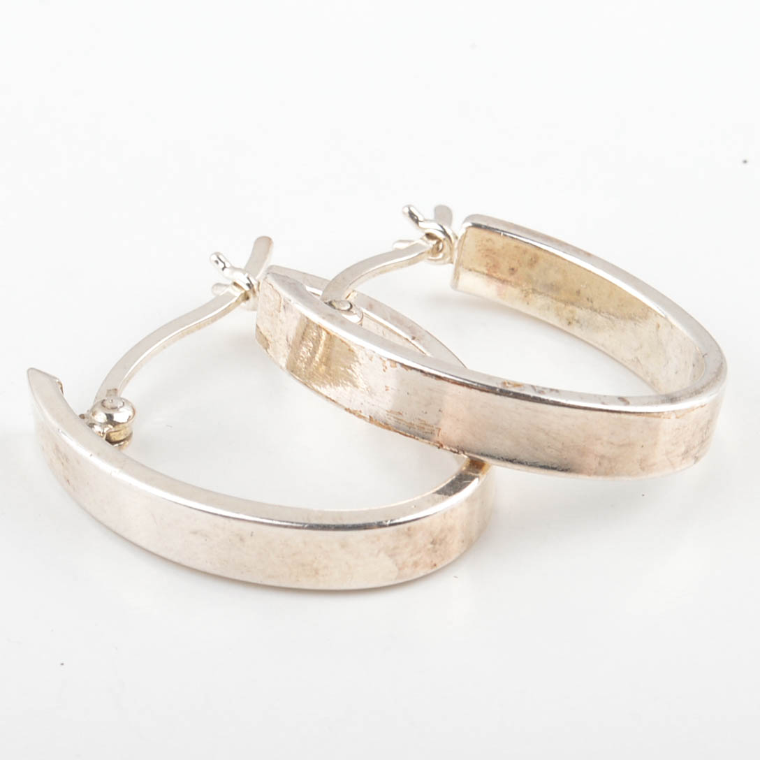 Sterling Silver Pierced Earring Collection