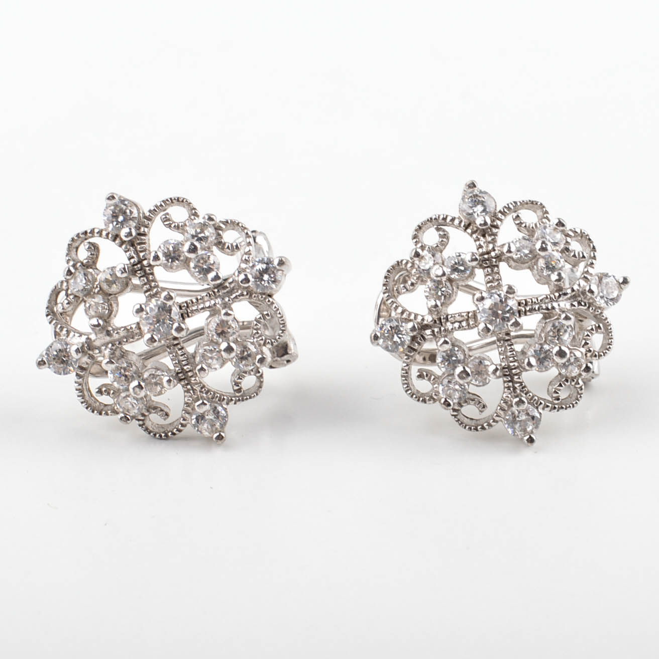 Sterling Silver Pierced Earring Collection