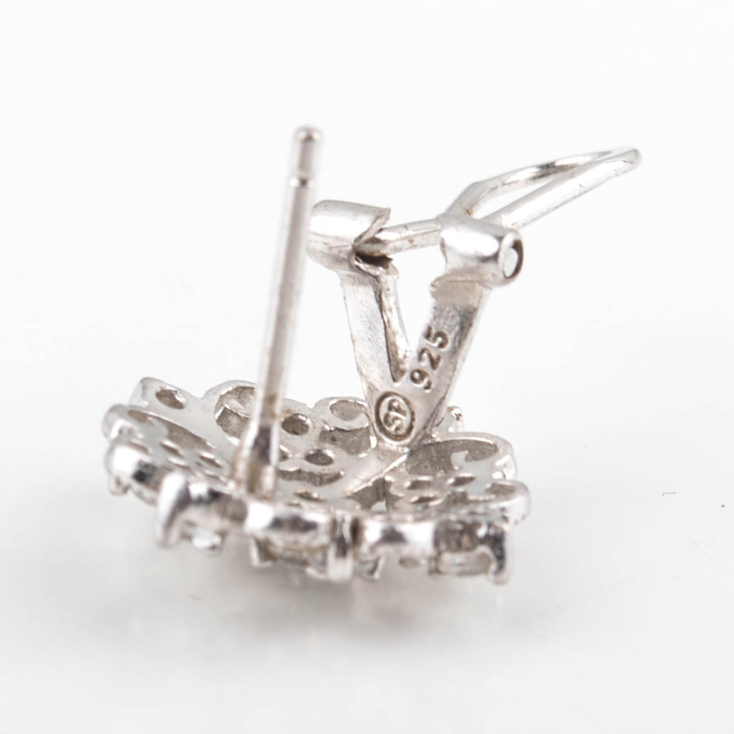 Sterling Silver Pierced Earring Collection