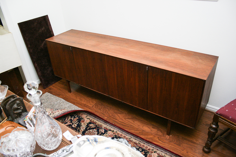 Mid Century Modern Walnut Sideboard