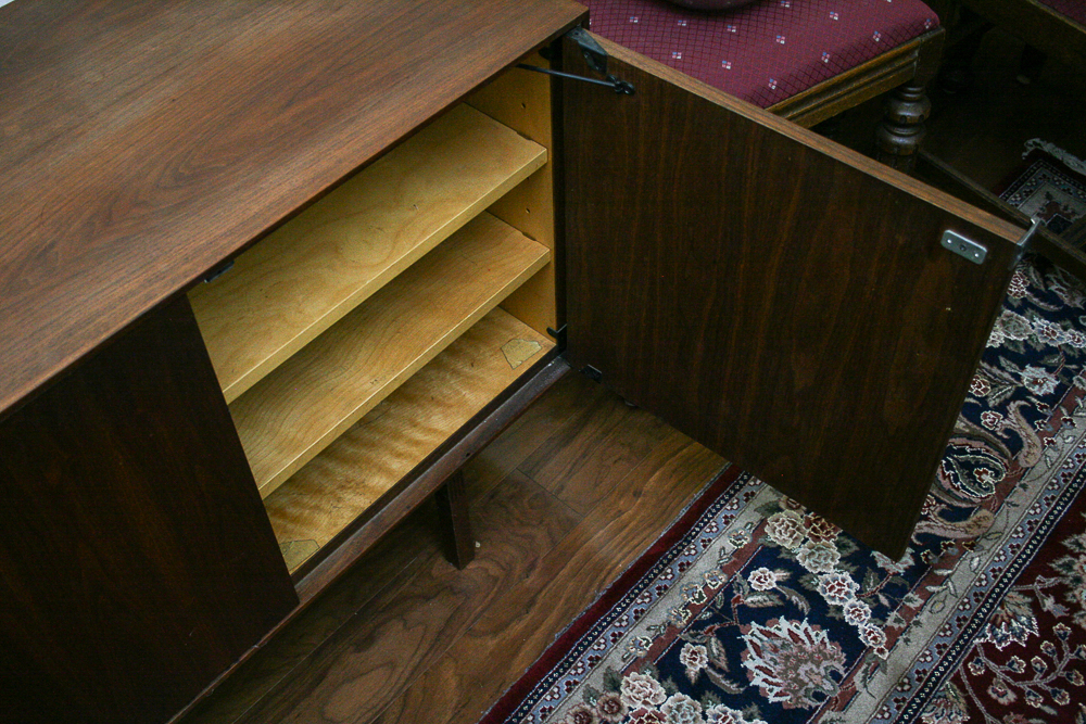 Mid Century Modern Walnut Sideboard