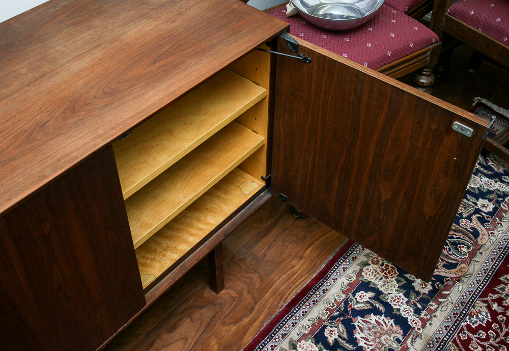Mid Century Modern Walnut Sideboard