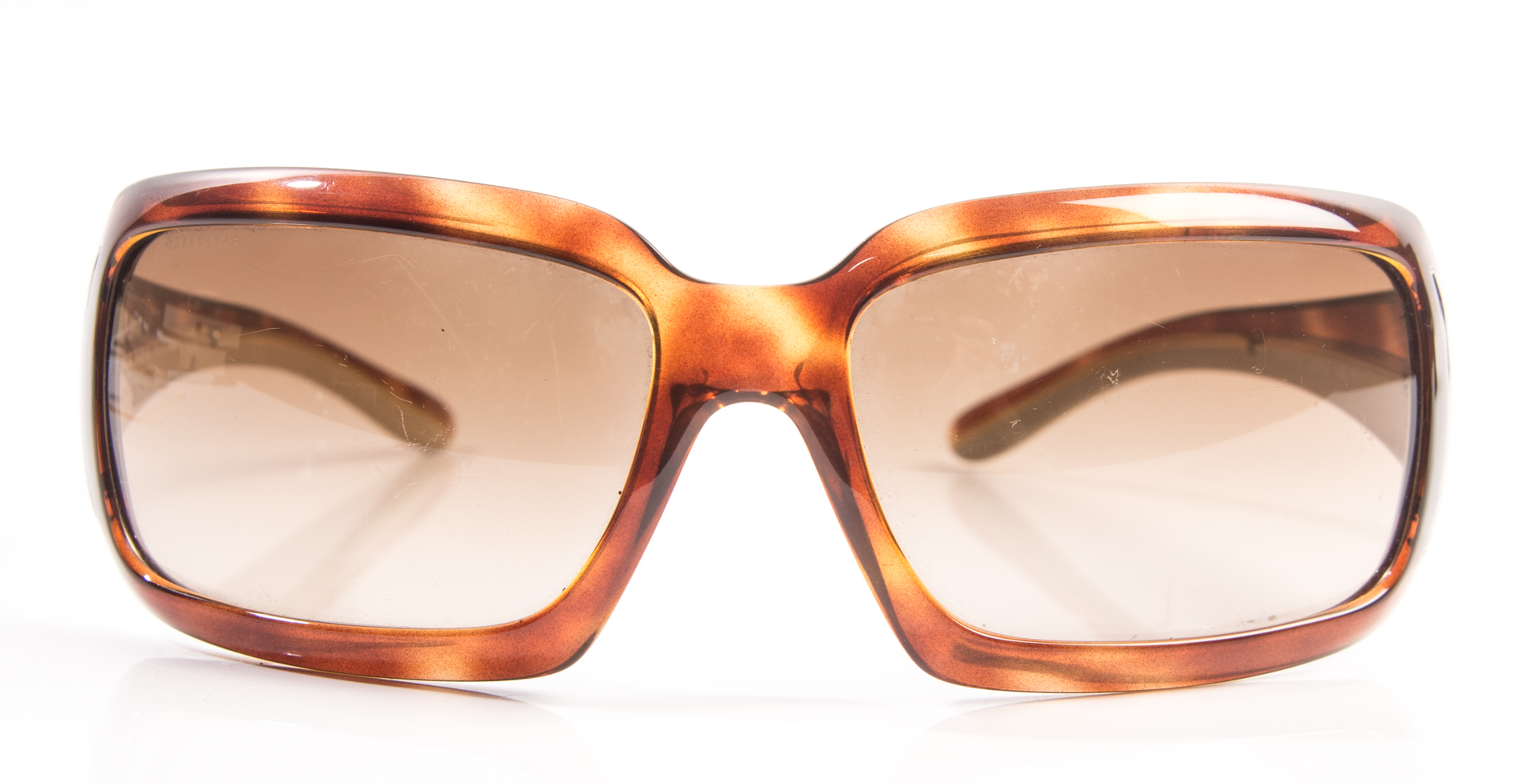 Prada Tortoiseshell Style Sunglasses
