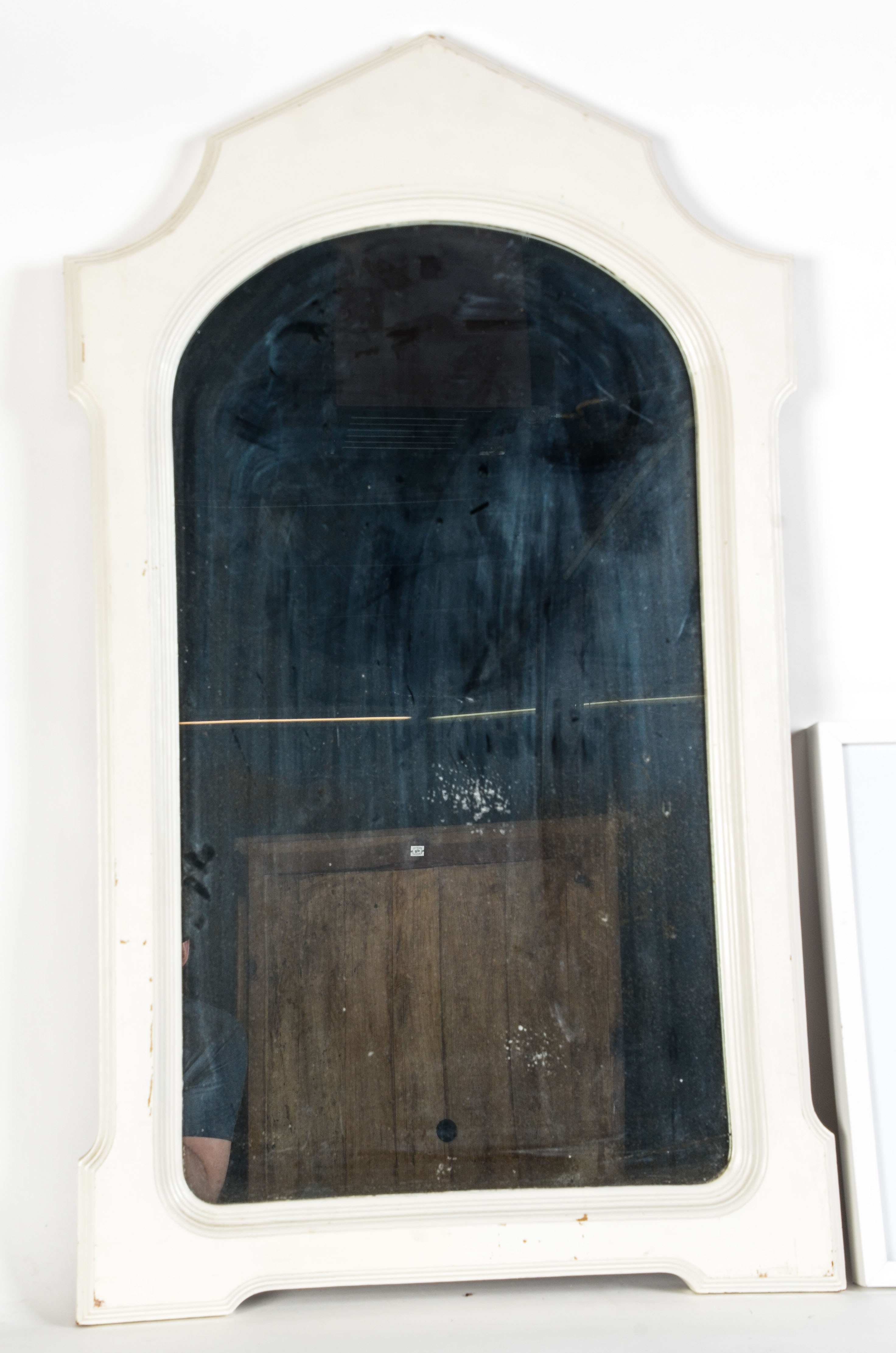 Vintage Framed Wall Mirror and Framed Art Print