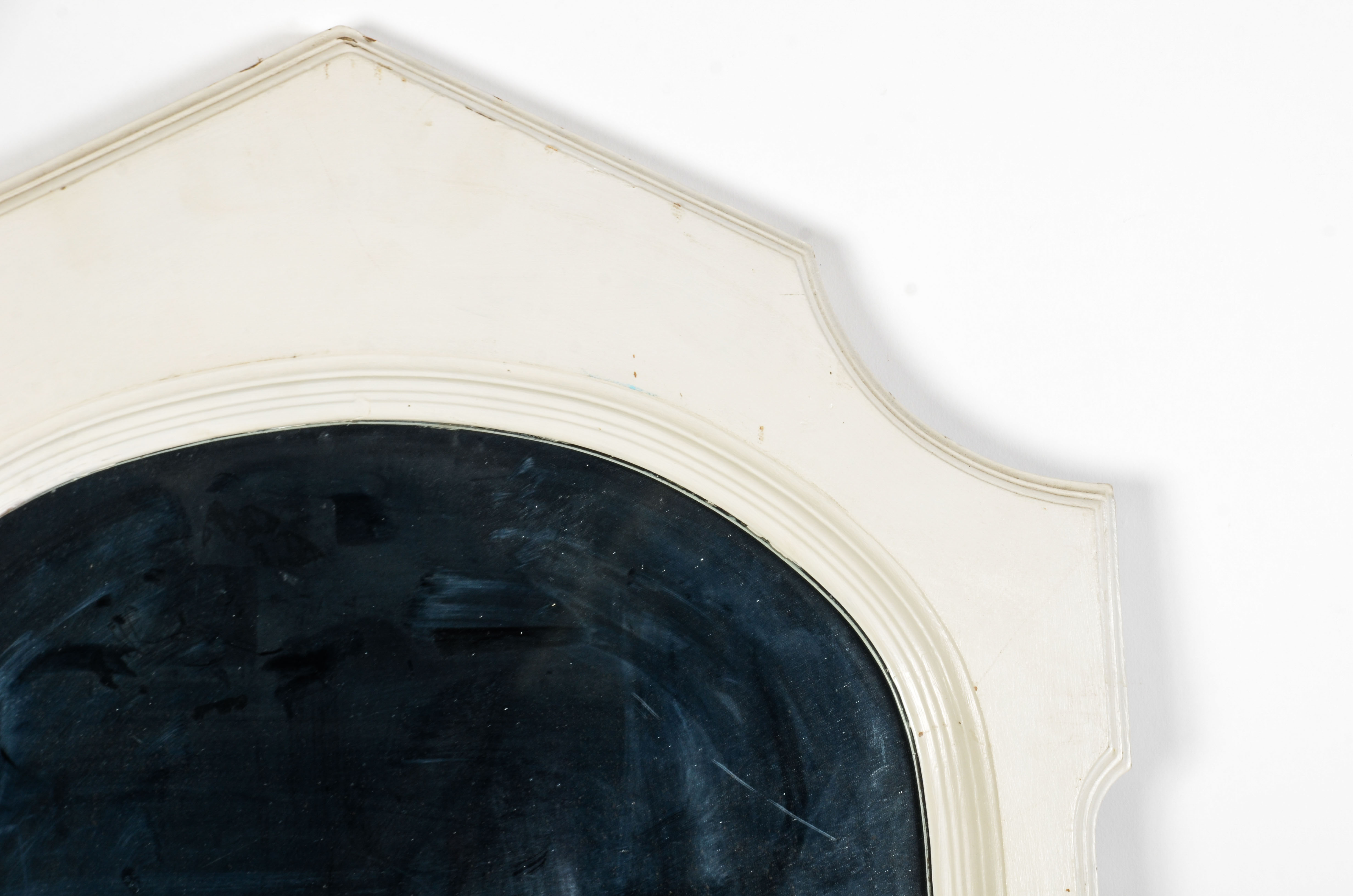 Vintage Framed Wall Mirror and Framed Art Print