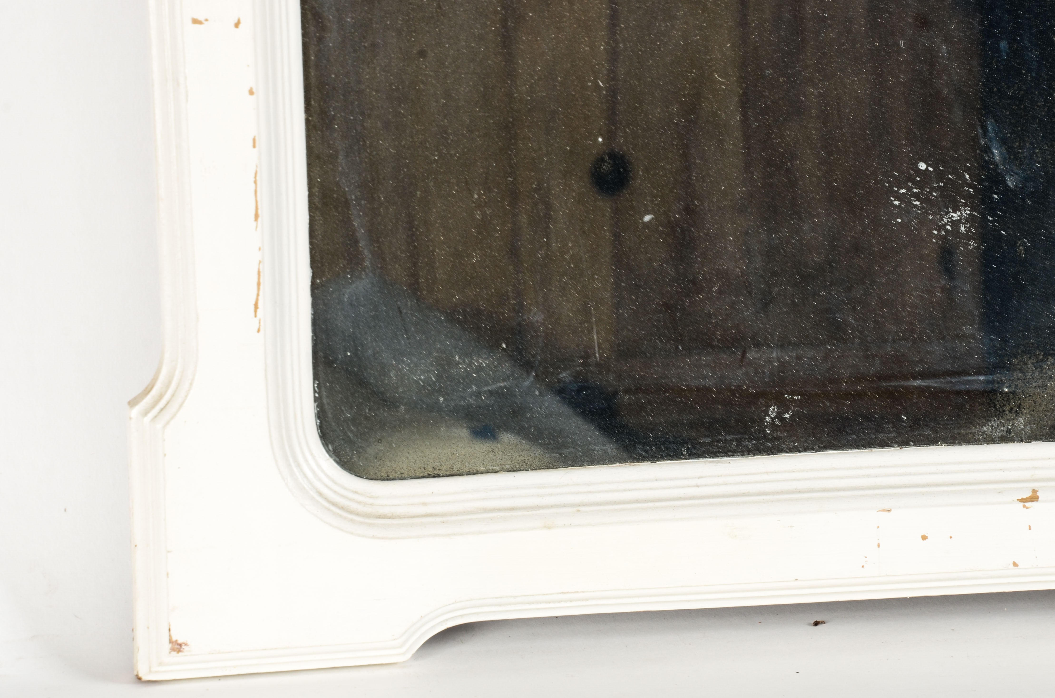 Vintage Framed Wall Mirror and Framed Art Print