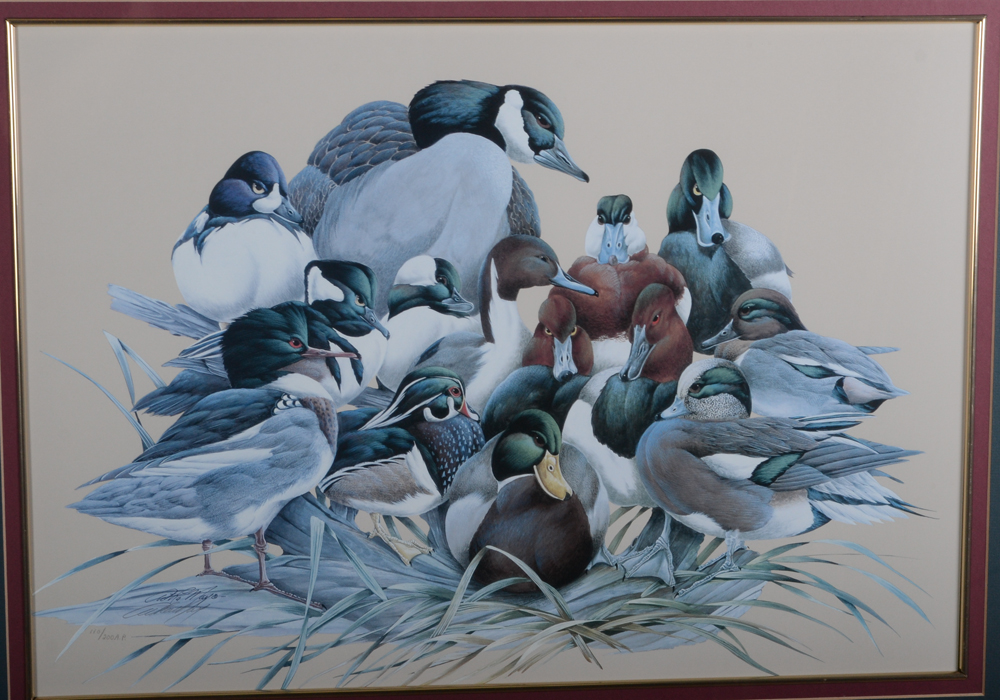 Art Lamay Signed Limited Edition Artist's Proof Offset Lithograph