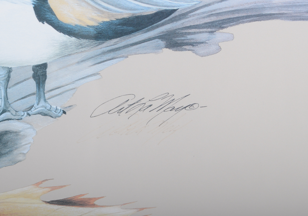 Pair of Art Lamay Signed "Waterfowl Festival" Offset Lithographs