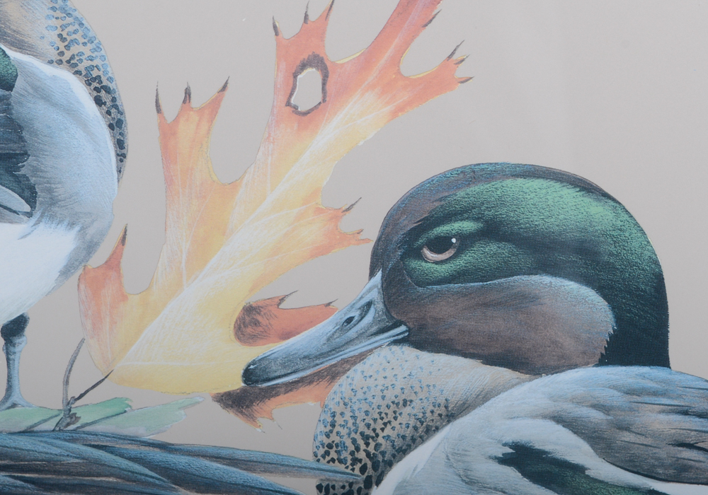 Pair of Art Lamay Signed "Waterfowl Festival" Offset Lithographs