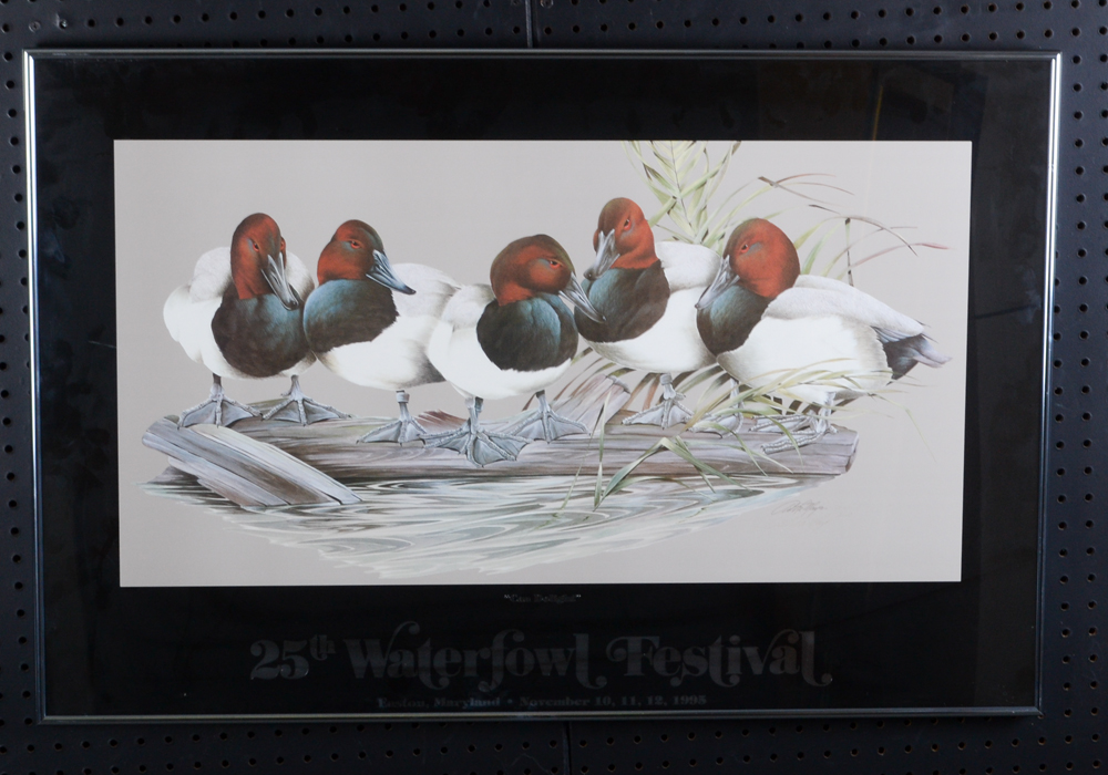 Pair of Art Lamay Signed "Waterfowl Festival" Offset Lithographs