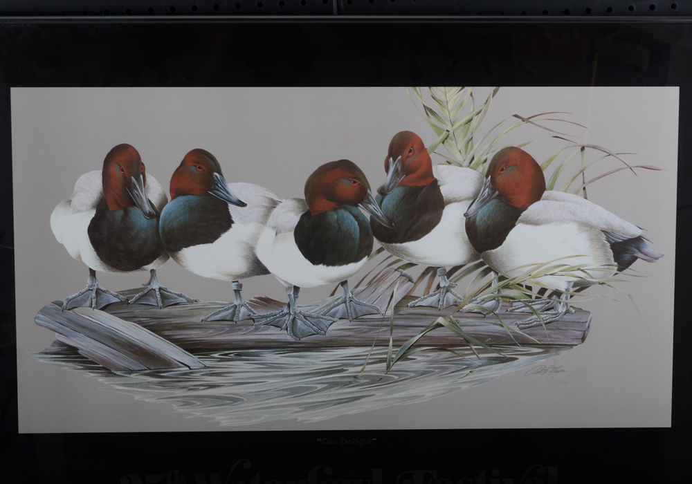 Pair of Art Lamay Signed "Waterfowl Festival" Offset Lithographs