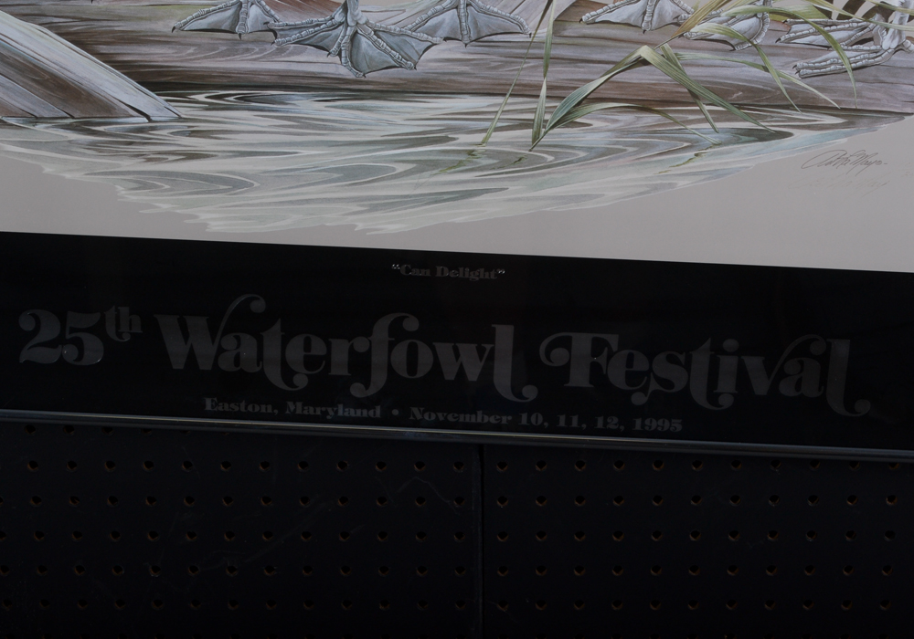 Pair of Art Lamay Signed "Waterfowl Festival" Offset Lithographs