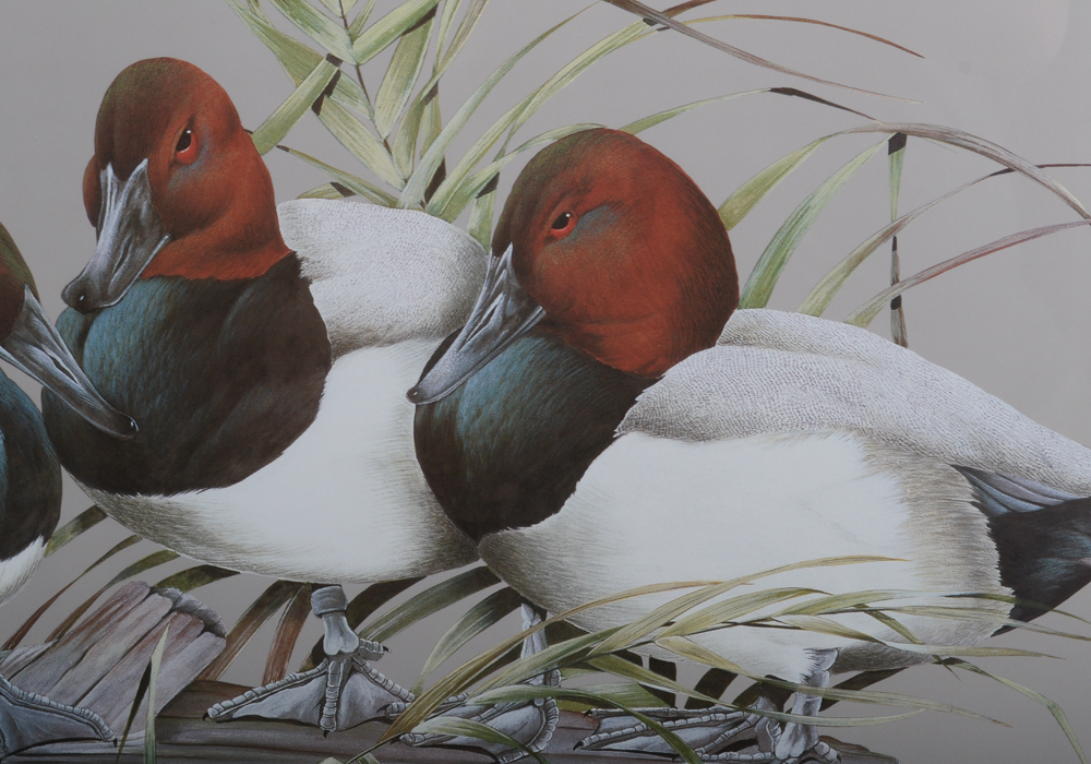 Pair of Art Lamay Signed "Waterfowl Festival" Offset Lithographs