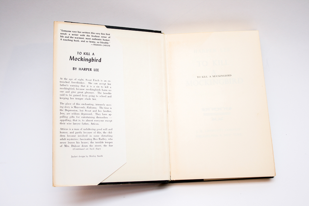 1960 "To Kill A Mockingbird" by Harper Lee