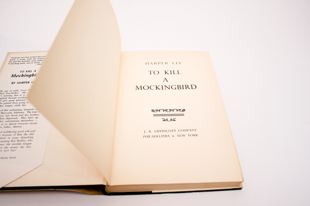 1960 "To Kill A Mockingbird" by Harper Lee