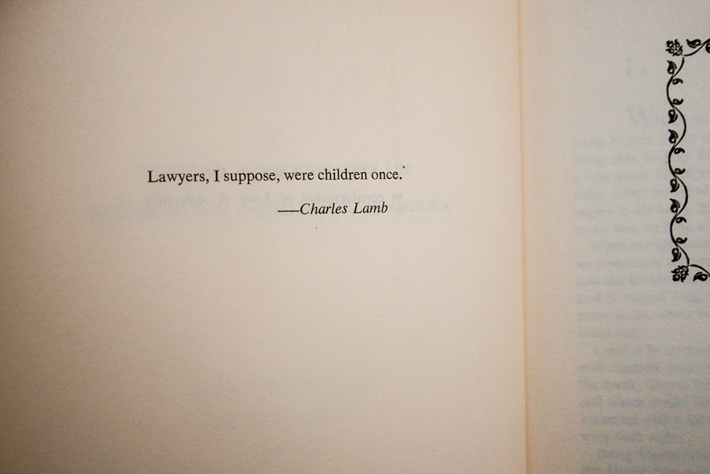 1960 "To Kill A Mockingbird" by Harper Lee