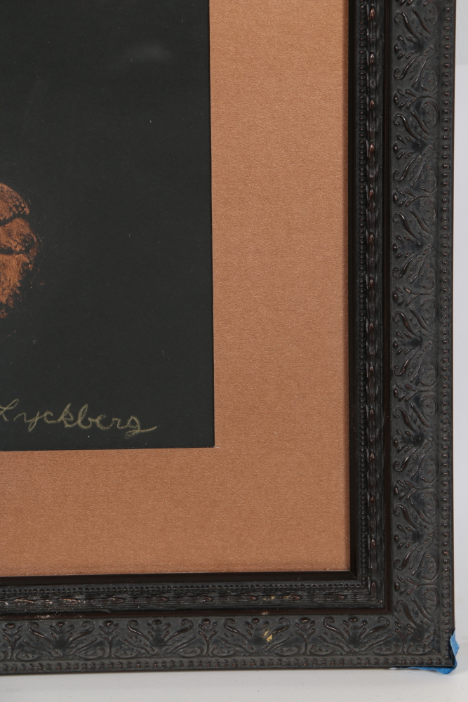 Rubbing on Wove Paper of Mary and Jesus