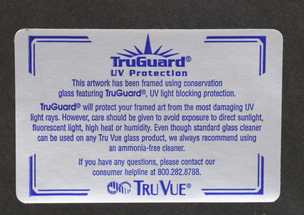 Rubbing on Wove Paper of Mary and Jesus