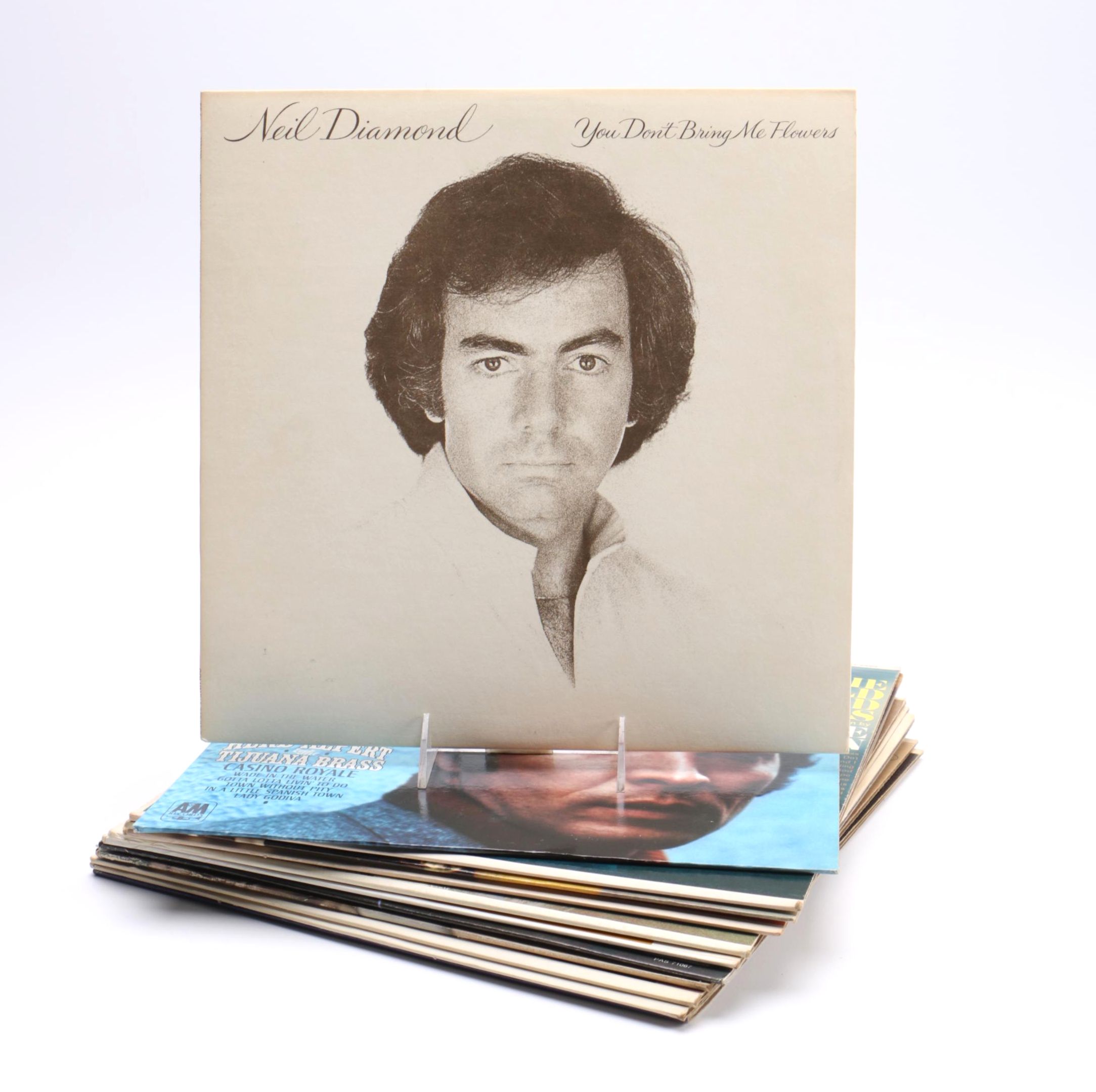 Chubby Checker, Neil Diamond and Other Vintage LPs