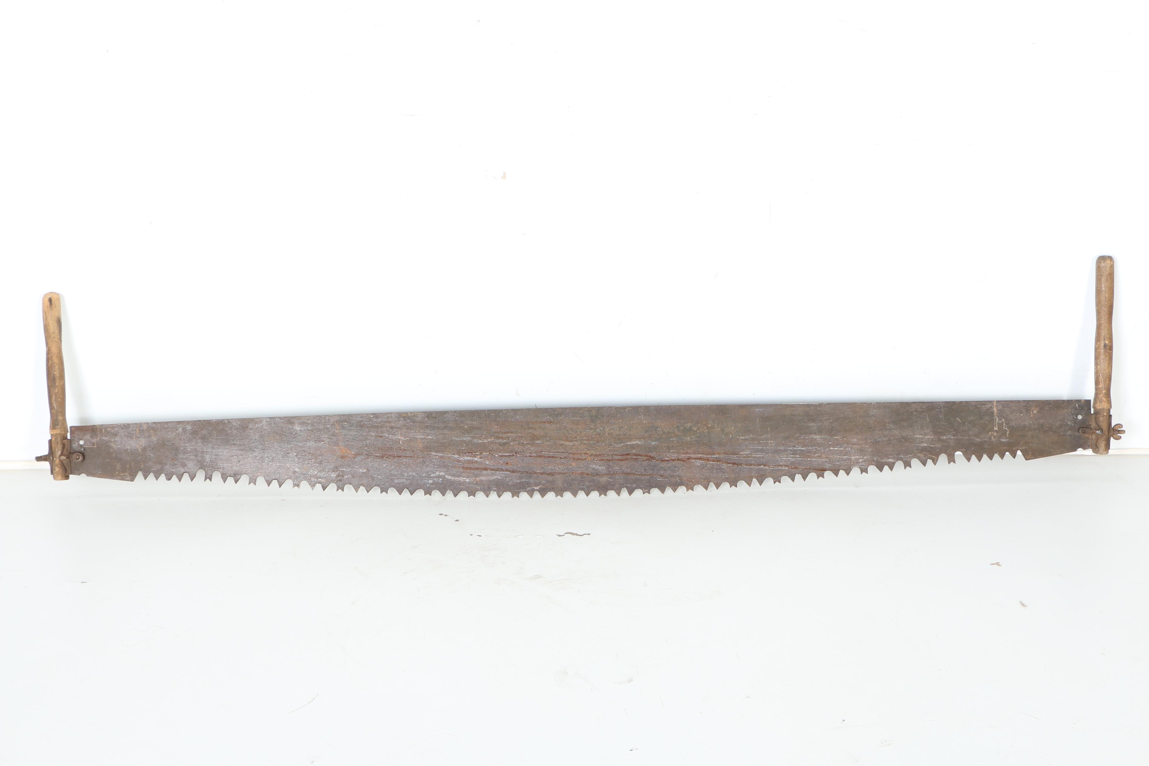 Vintage Wooden Tree Saws