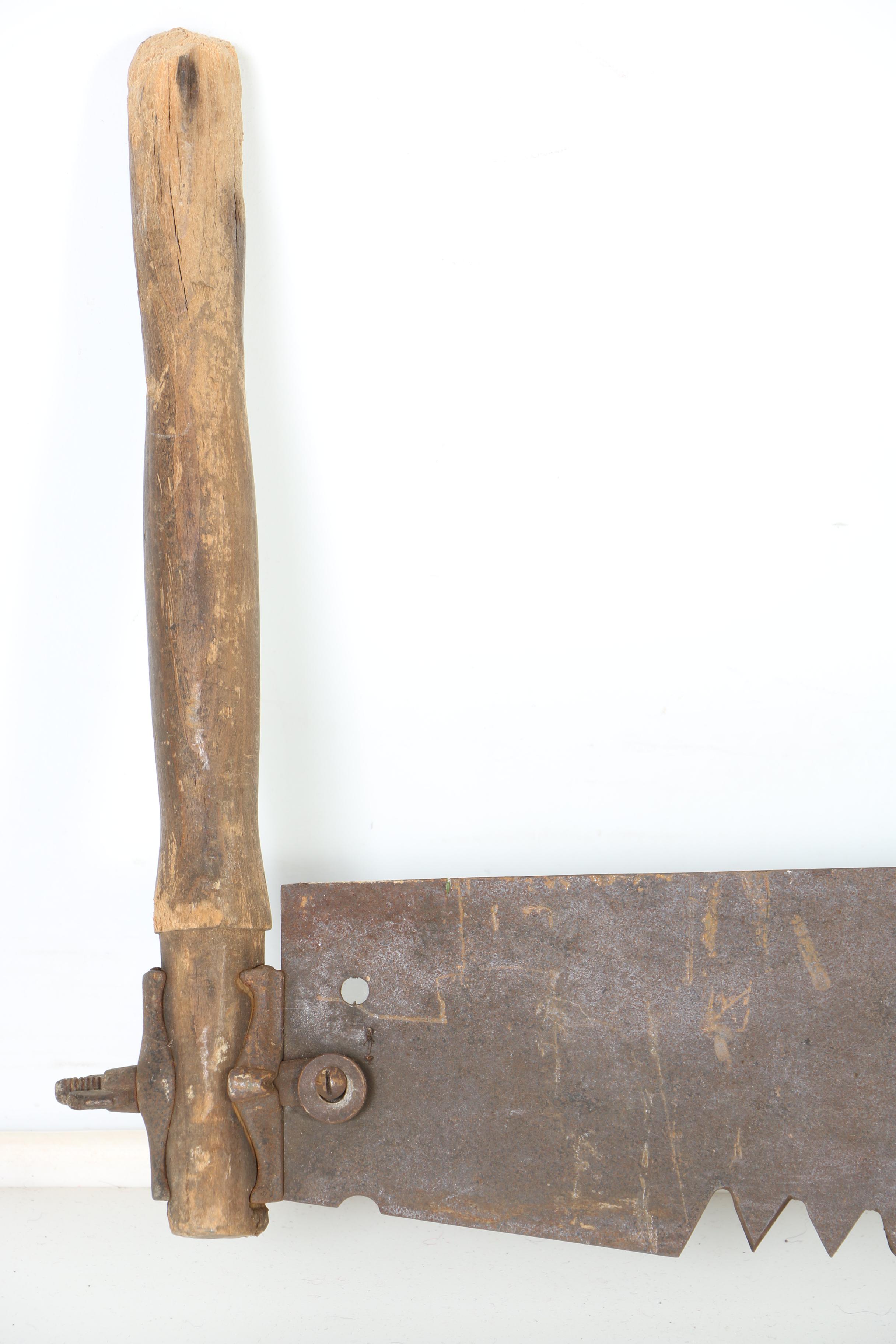 Vintage Wooden Tree Saws