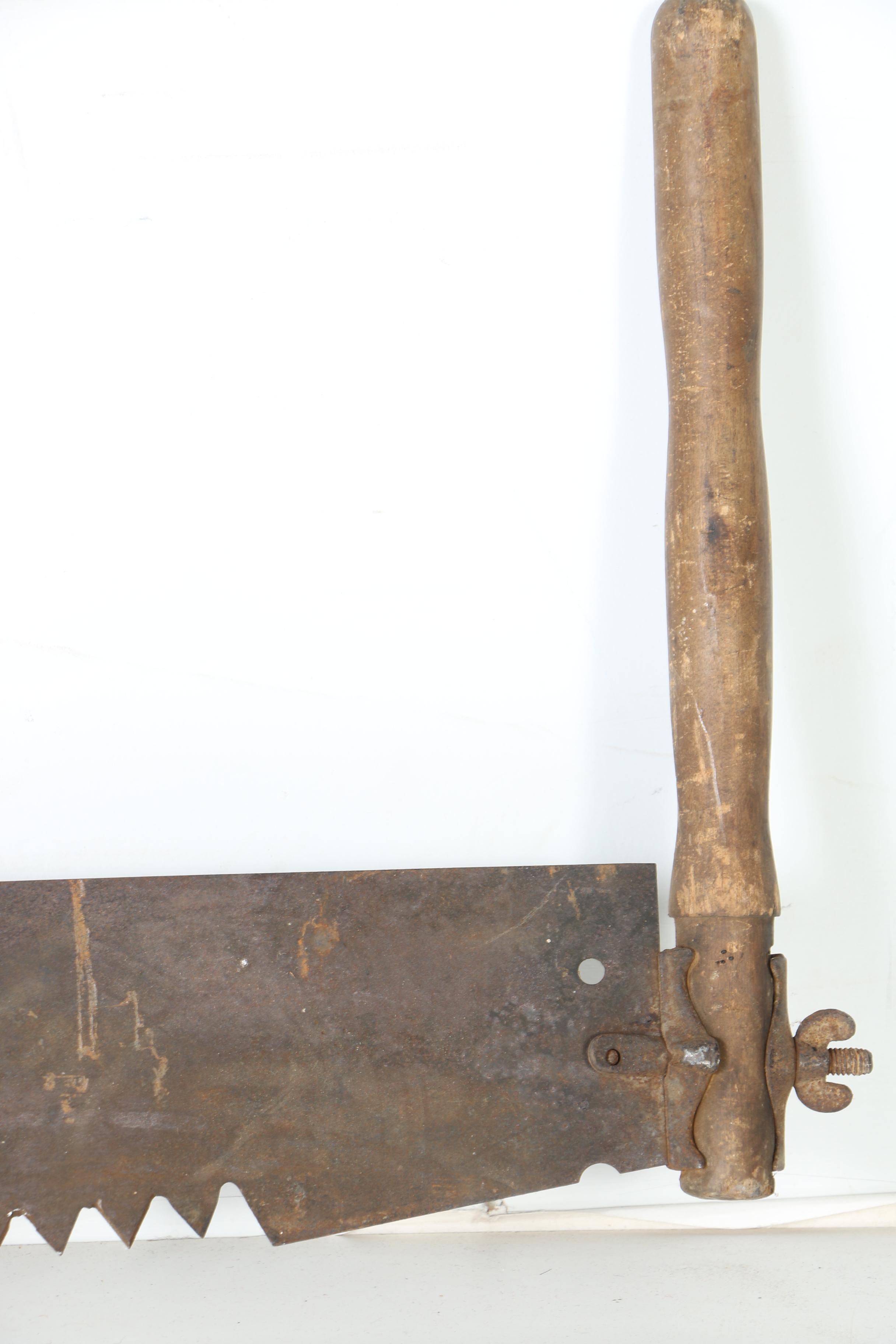 Vintage Wooden Tree Saws