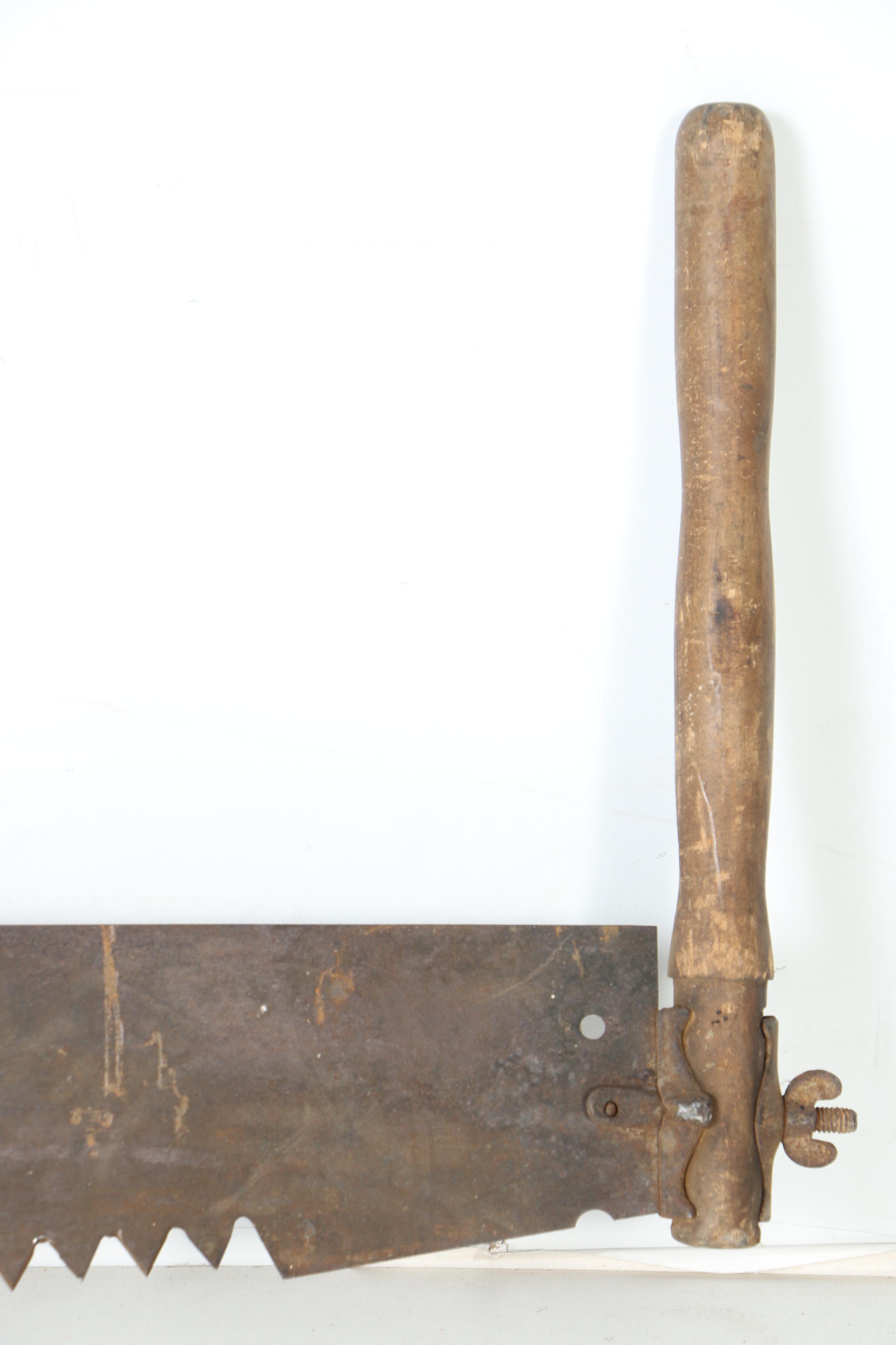 Vintage Wooden Tree Saws