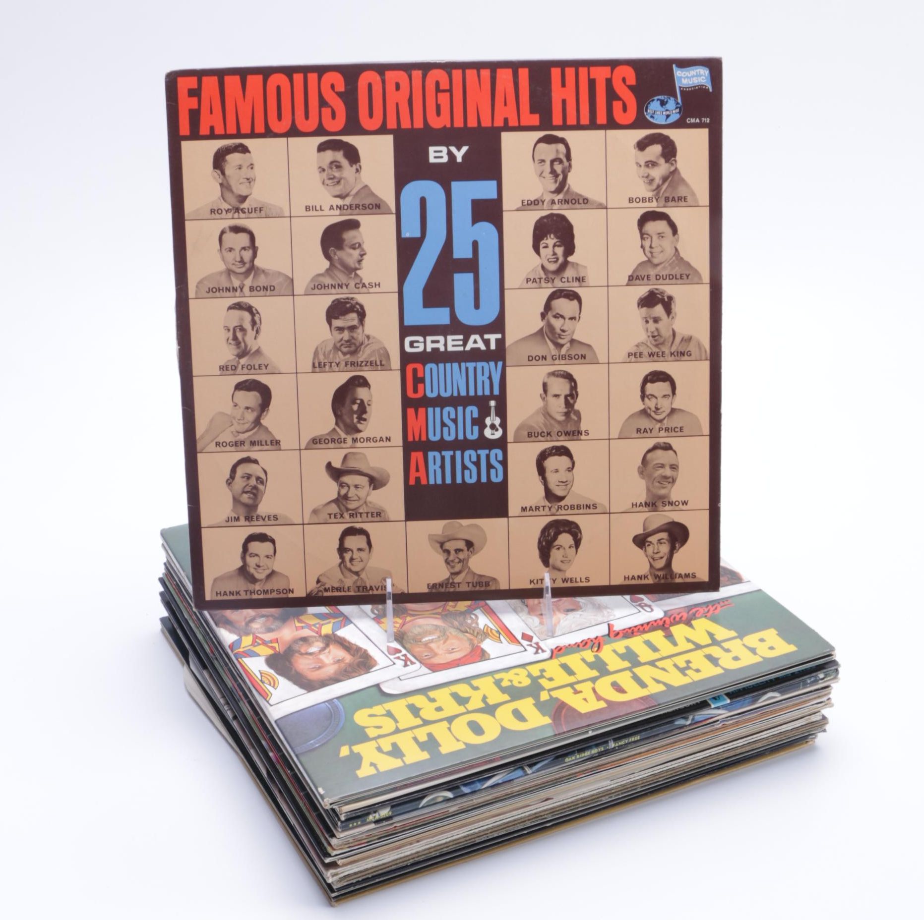 Johnny Cash, Willie Nelson and Other Country LPs