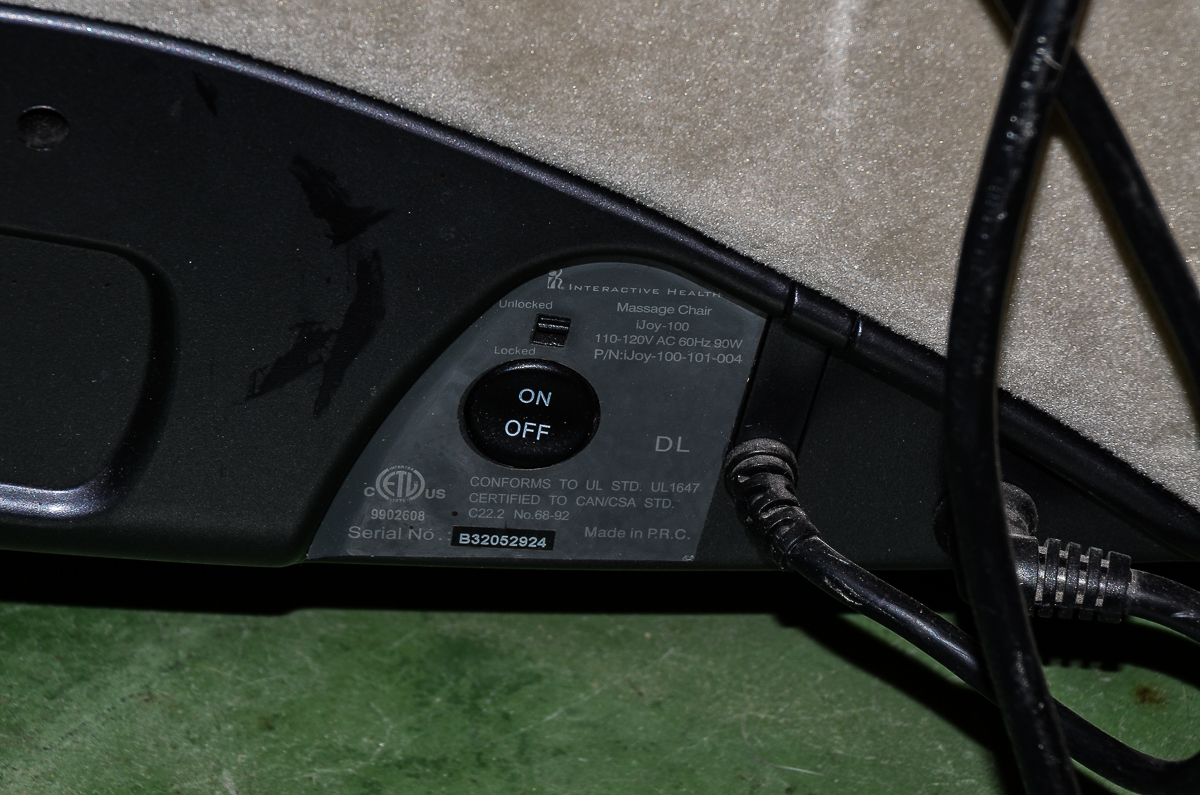 "iJoy-100" Massage Chair by Interactive Health