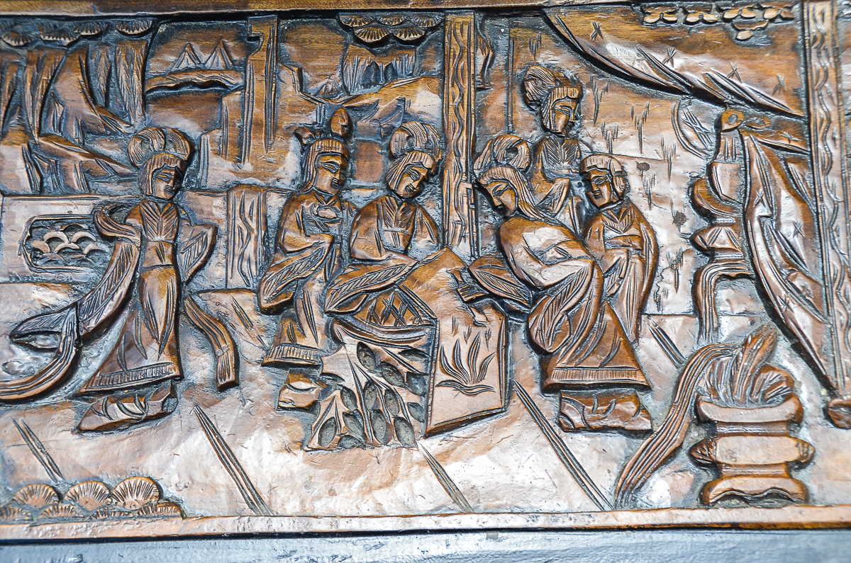 Chinese Carved Wood Chest