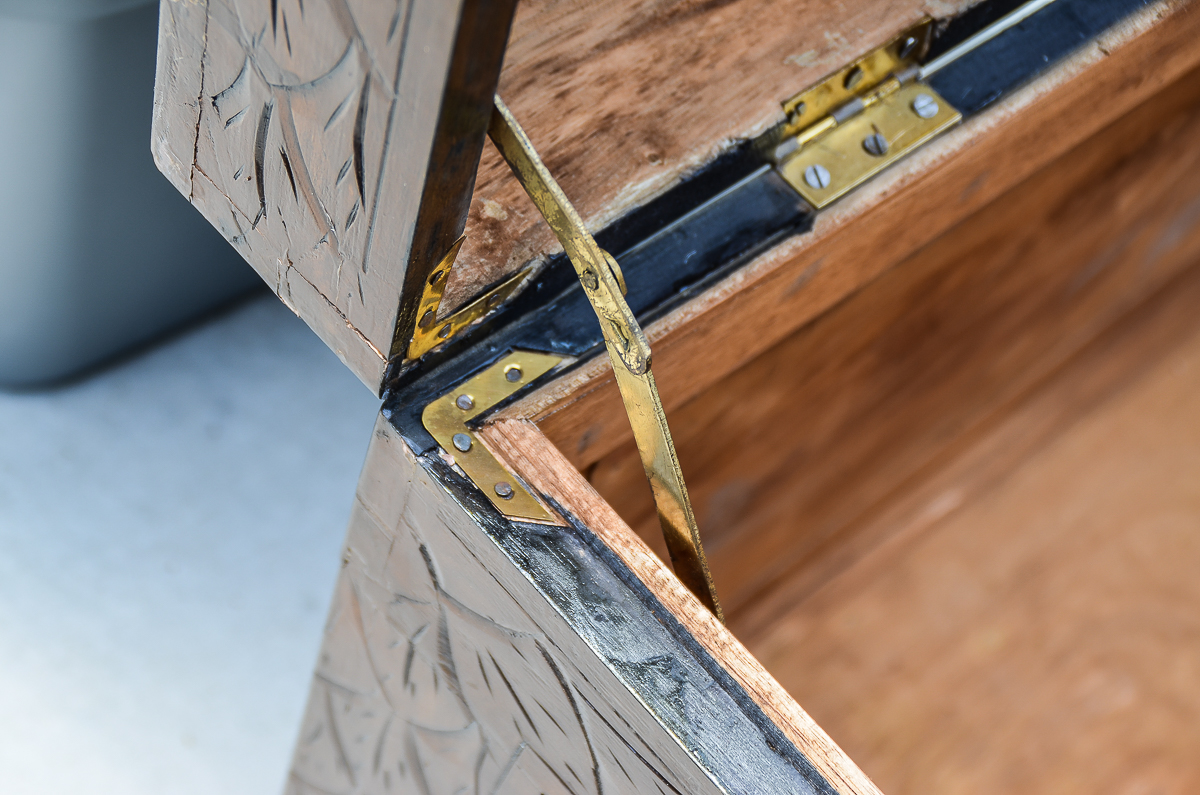 Chinese Carved Wood Chest