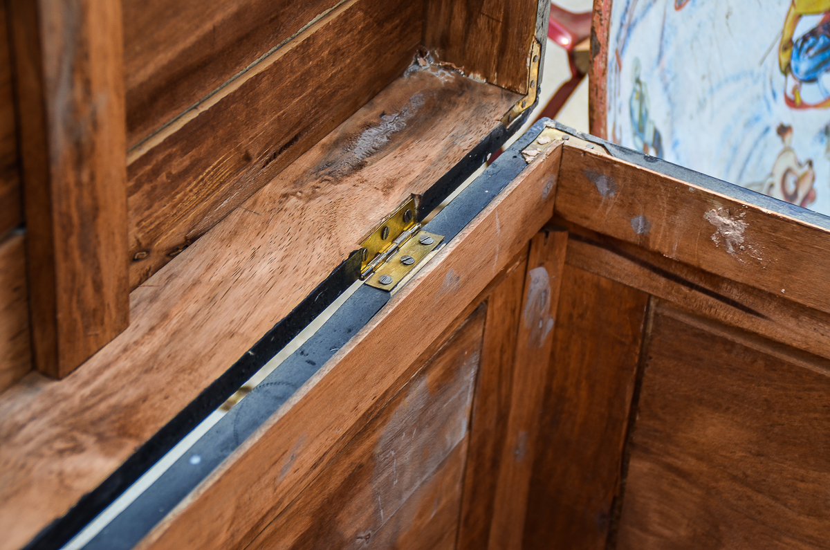 Chinese Carved Wood Chest