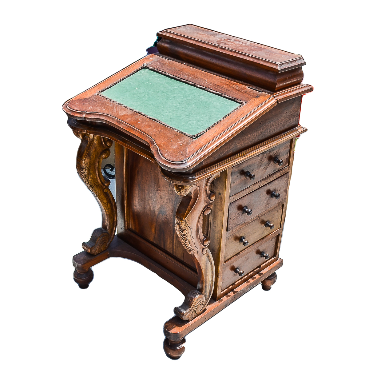 Antique Victorian Davenport Desk