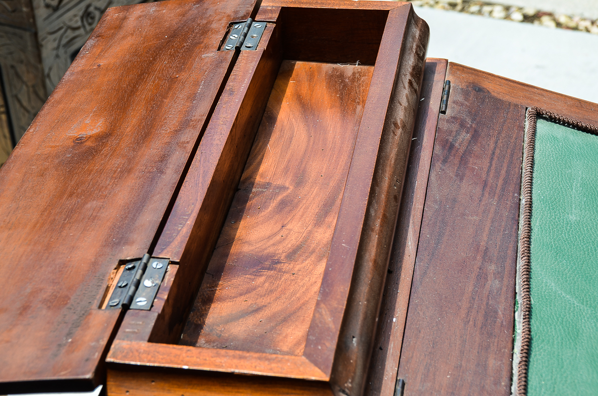 Antique Victorian Davenport Desk