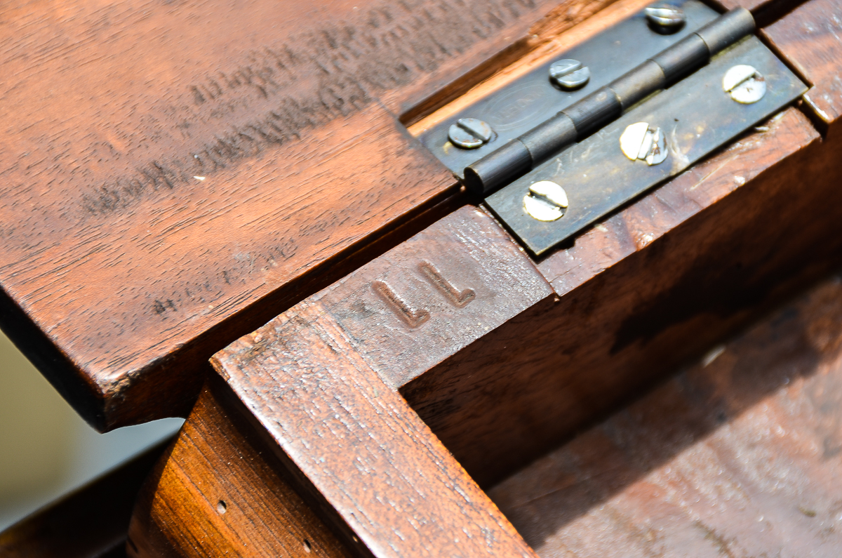Antique Victorian Davenport Desk