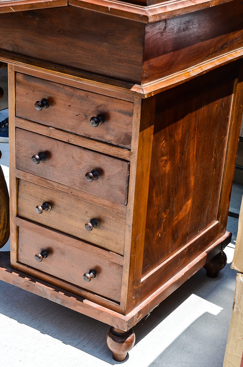 Antique Victorian Davenport Desk