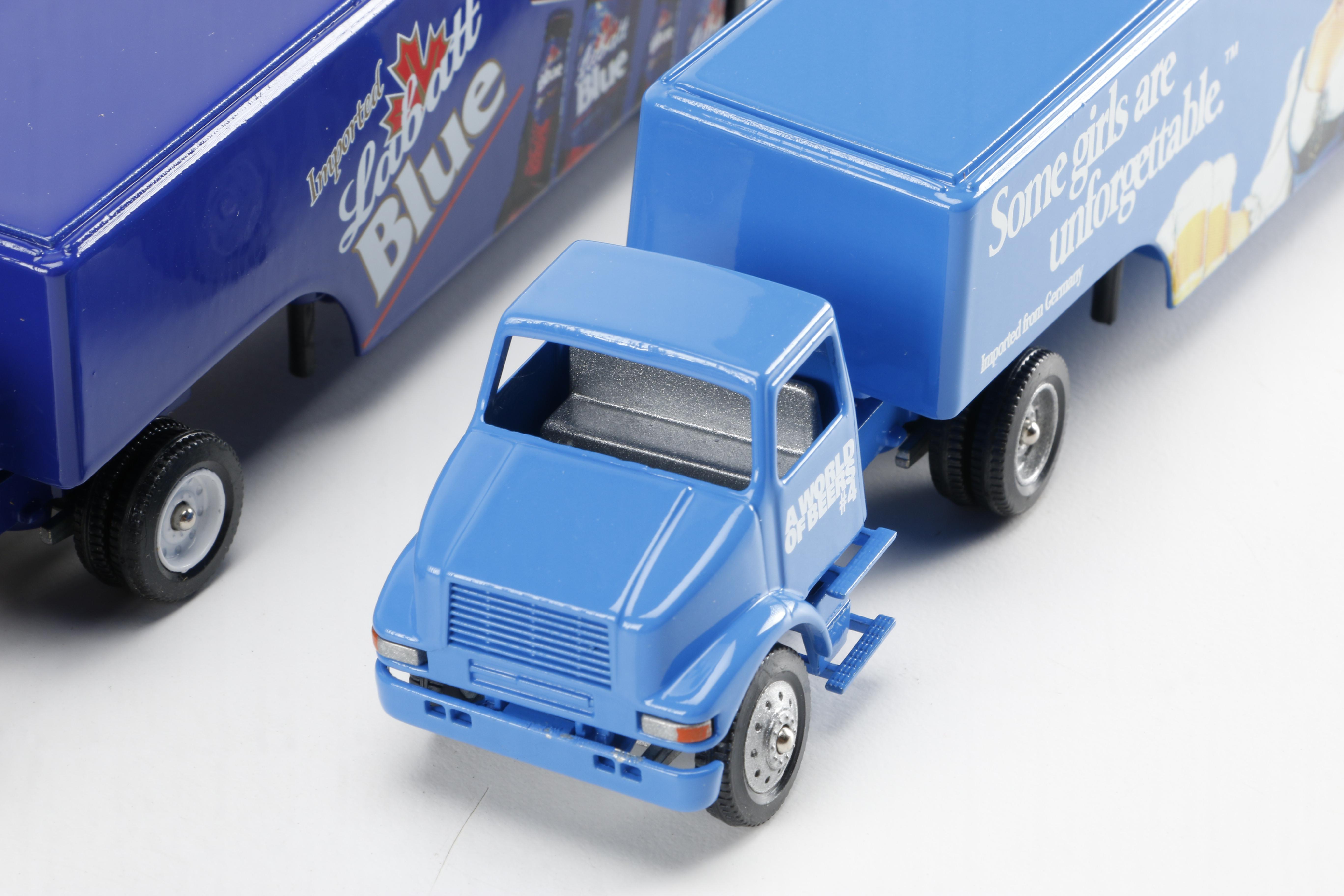 5 Beer Themed Winross Trucks