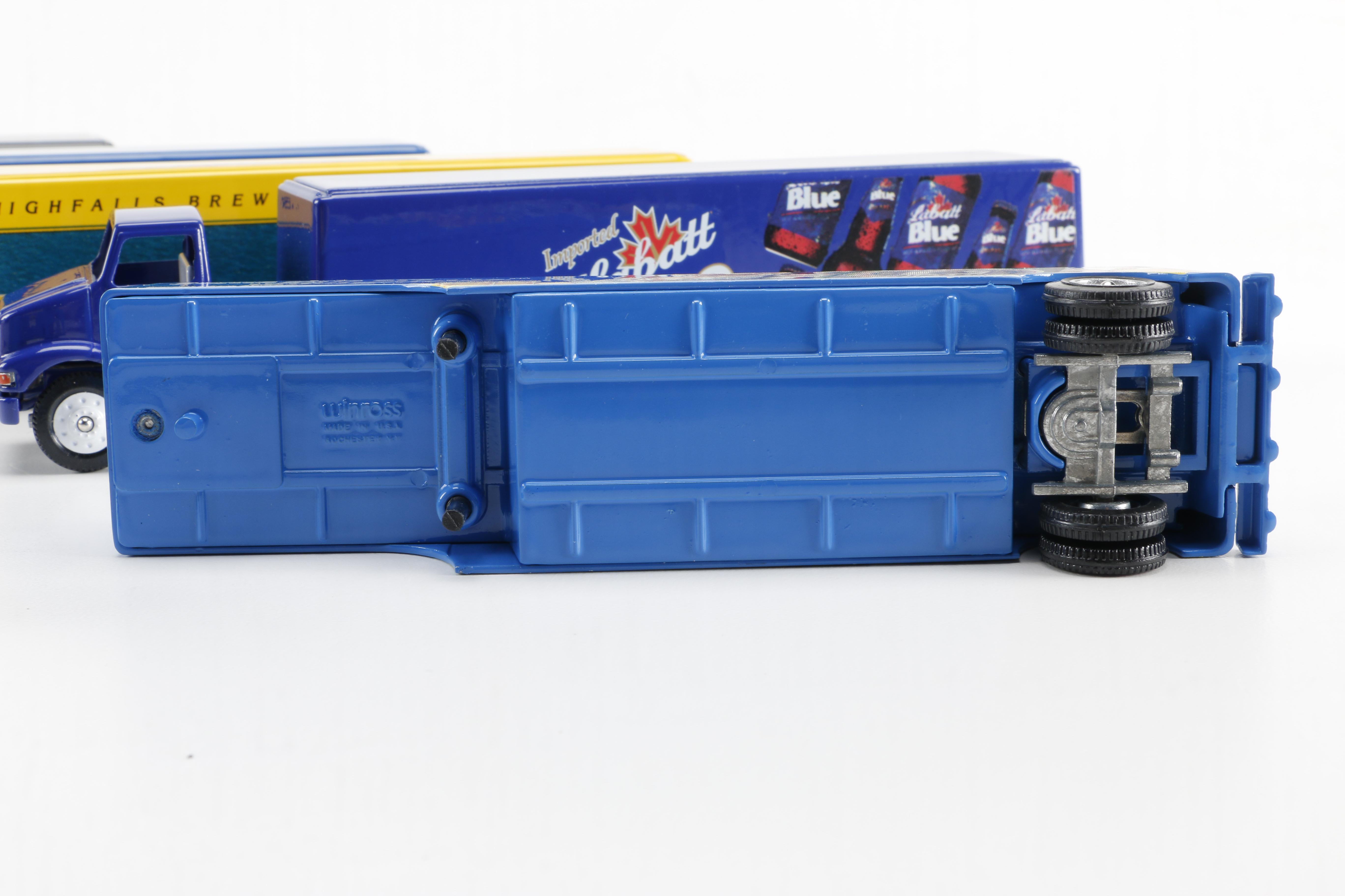 5 Beer Themed Winross Trucks