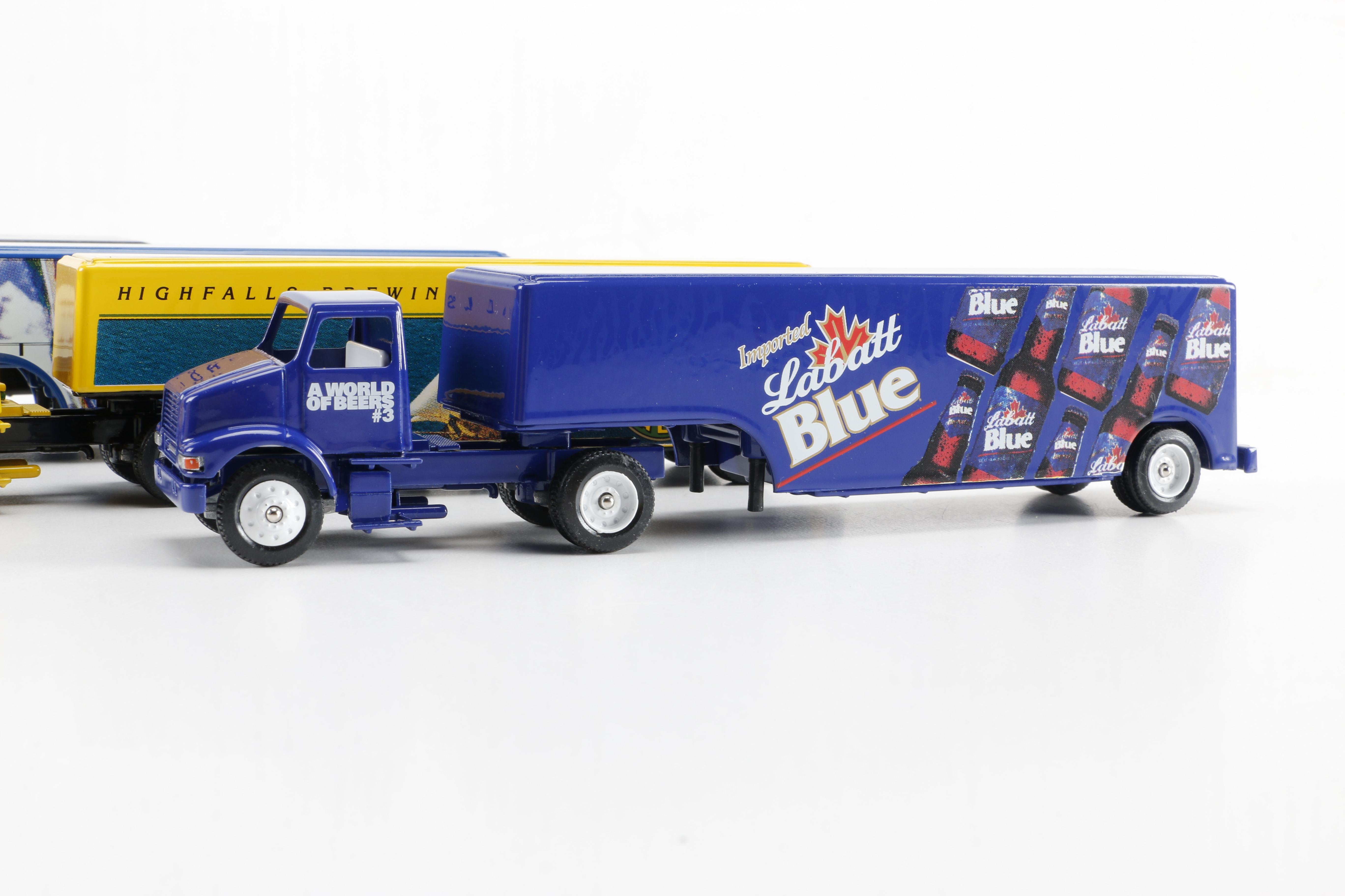 5 Beer Themed Winross Trucks