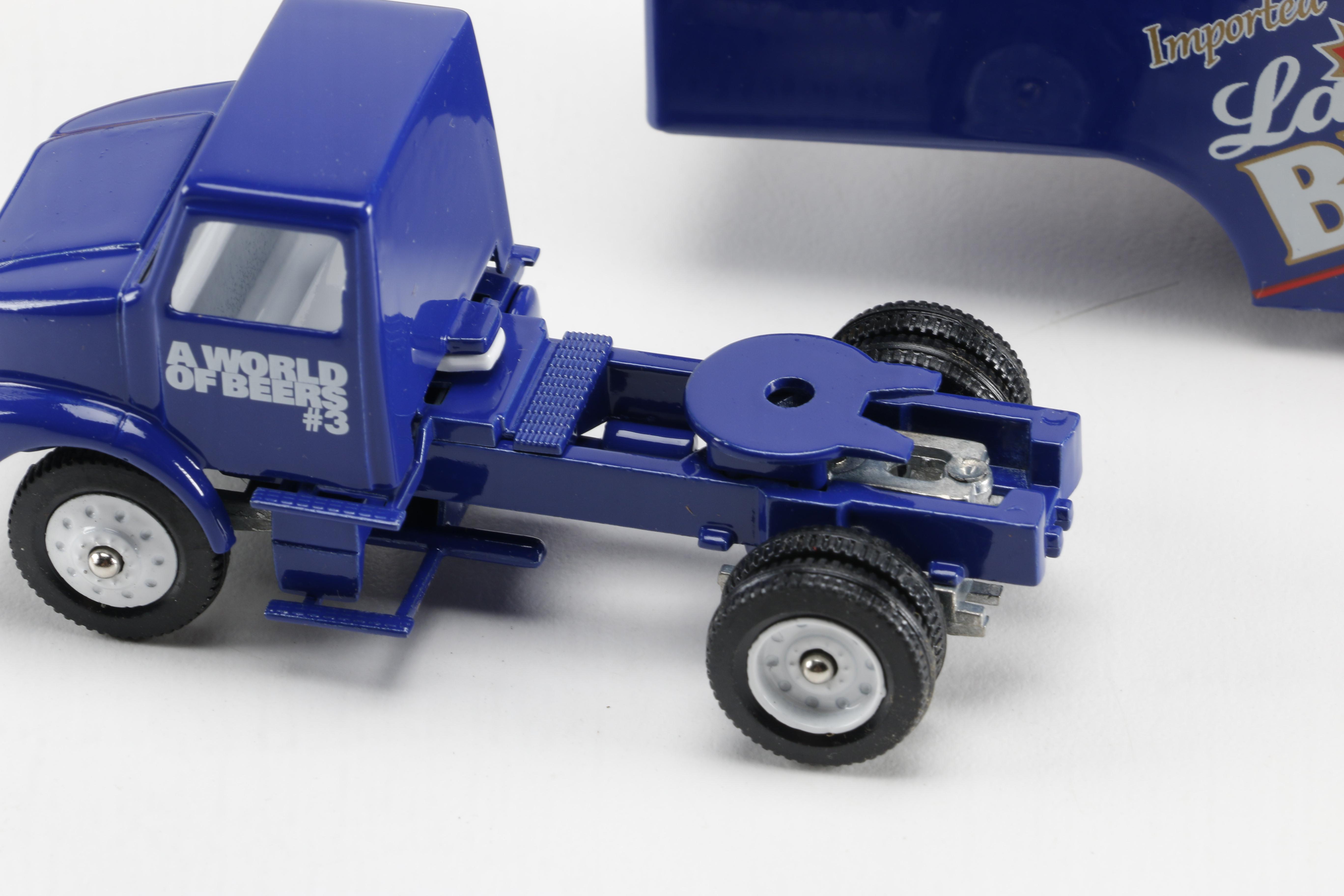 5 Beer Themed Winross Trucks