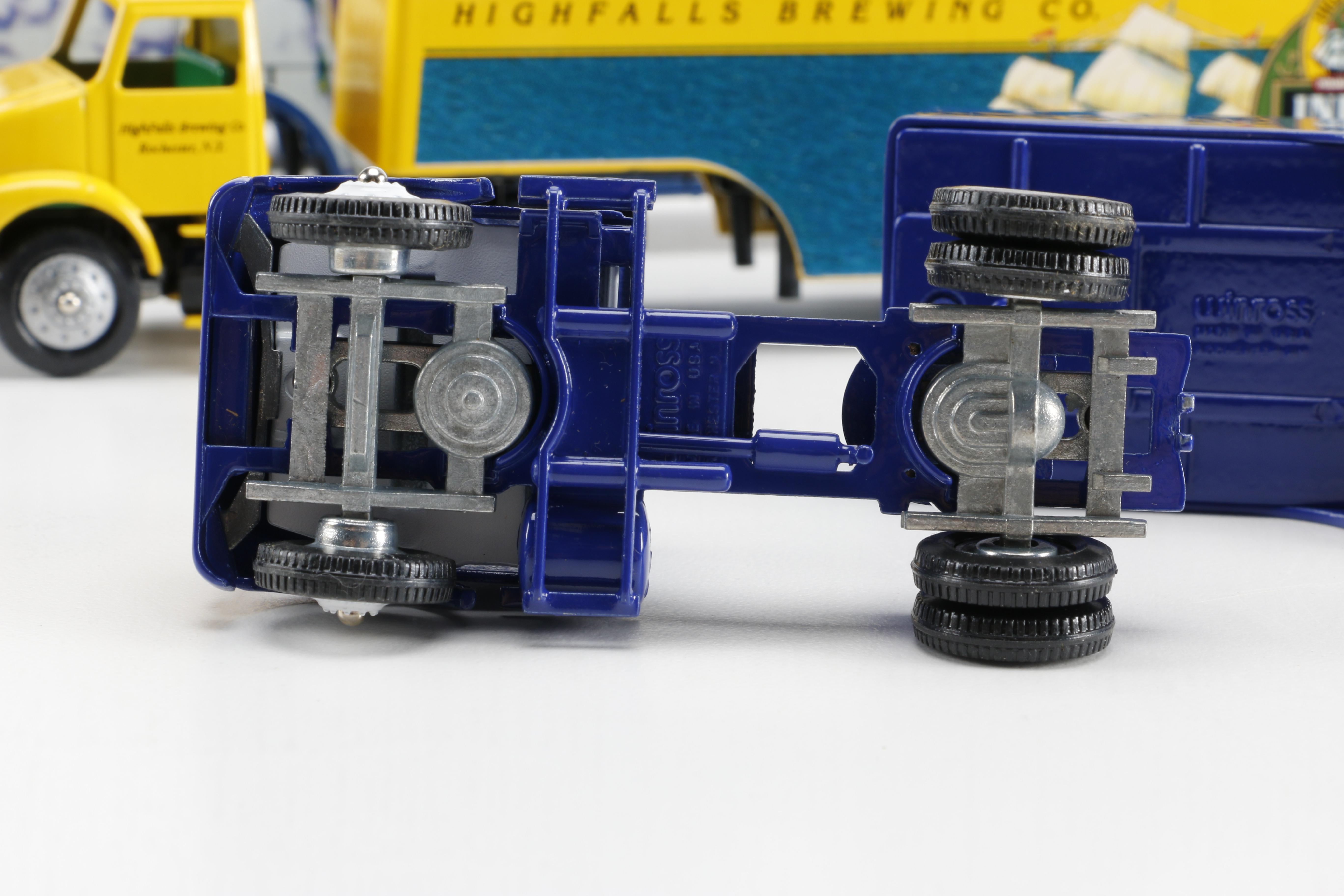 5 Beer Themed Winross Trucks