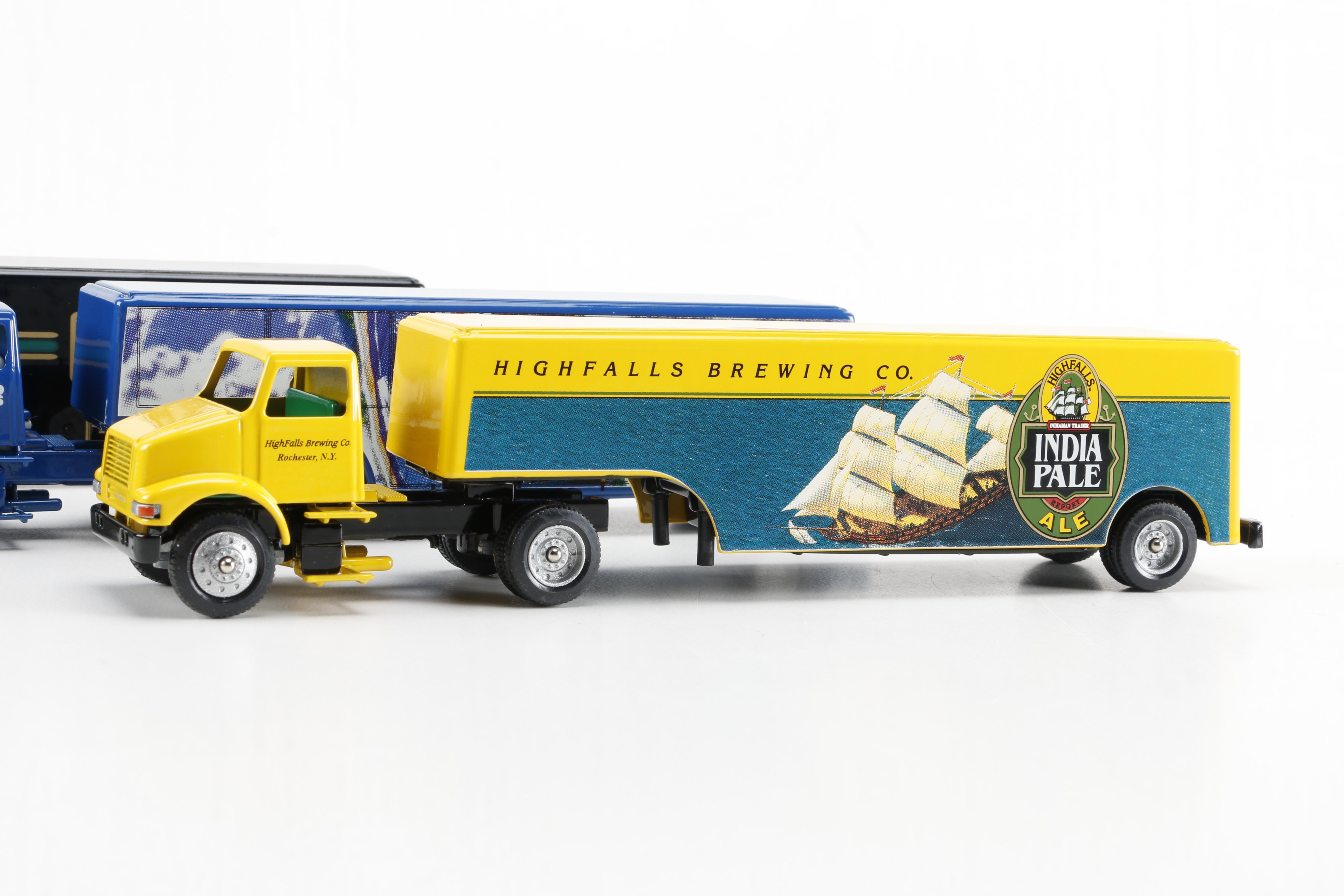 5 Beer Themed Winross Trucks