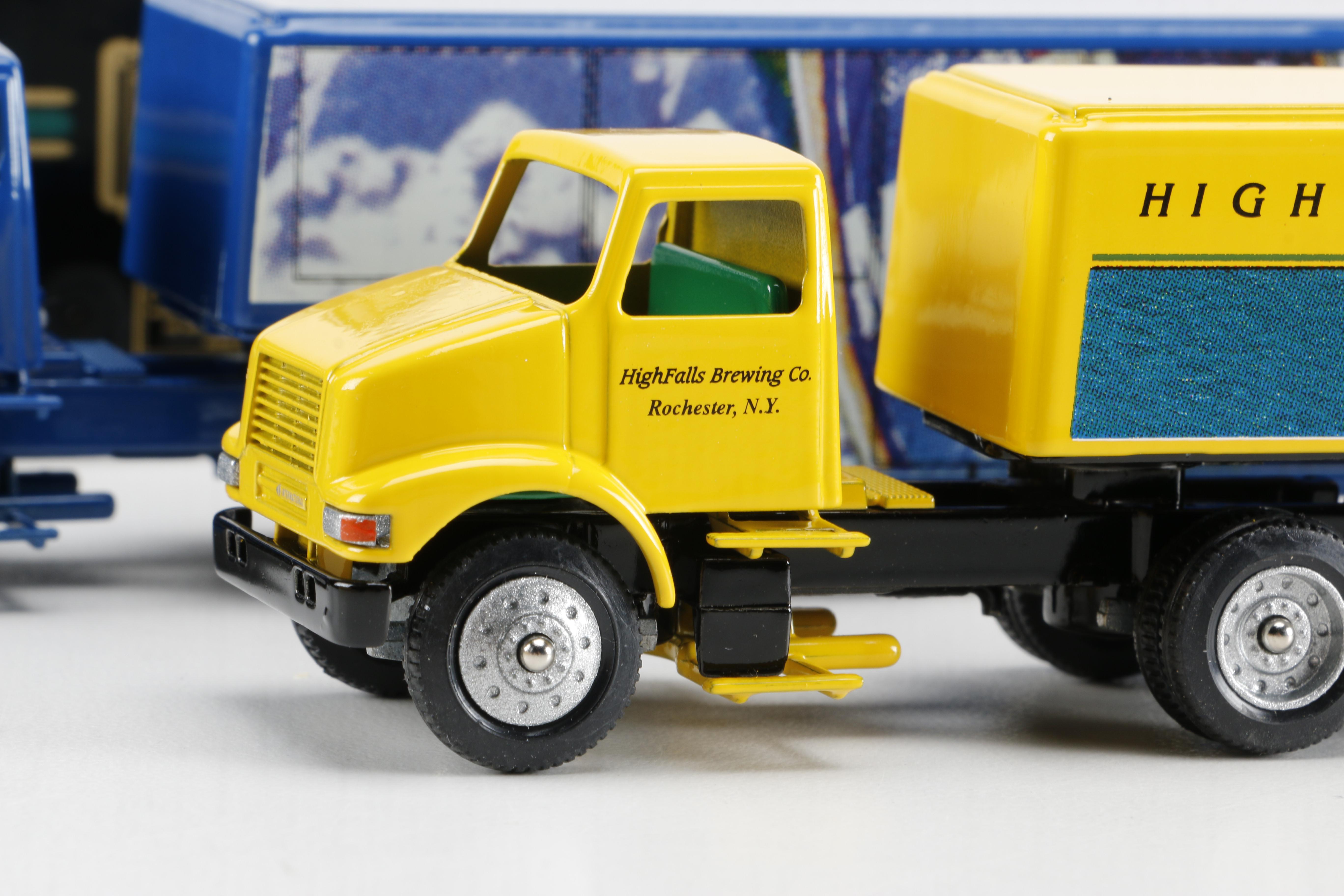 5 Beer Themed Winross Trucks