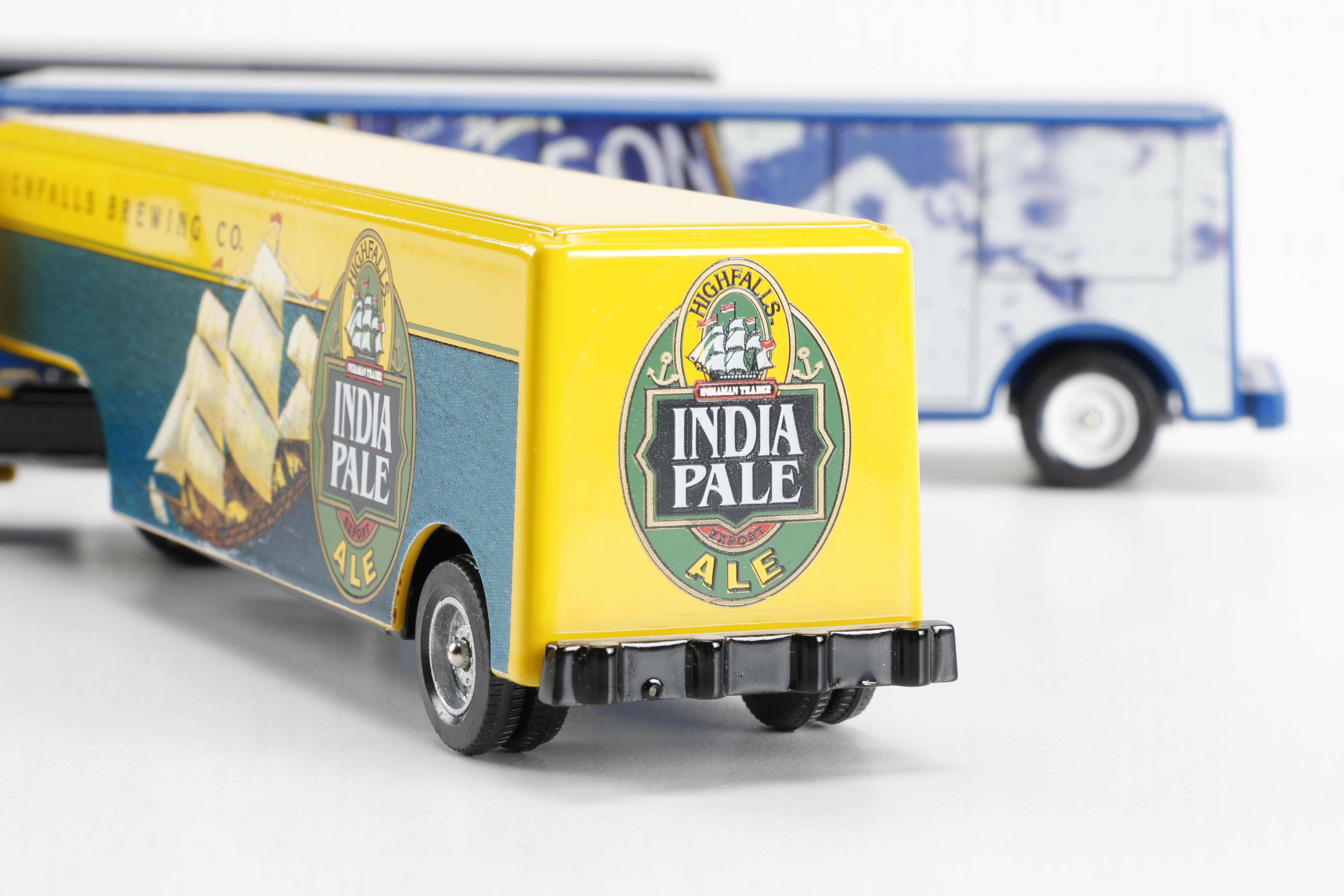 5 Beer Themed Winross Trucks