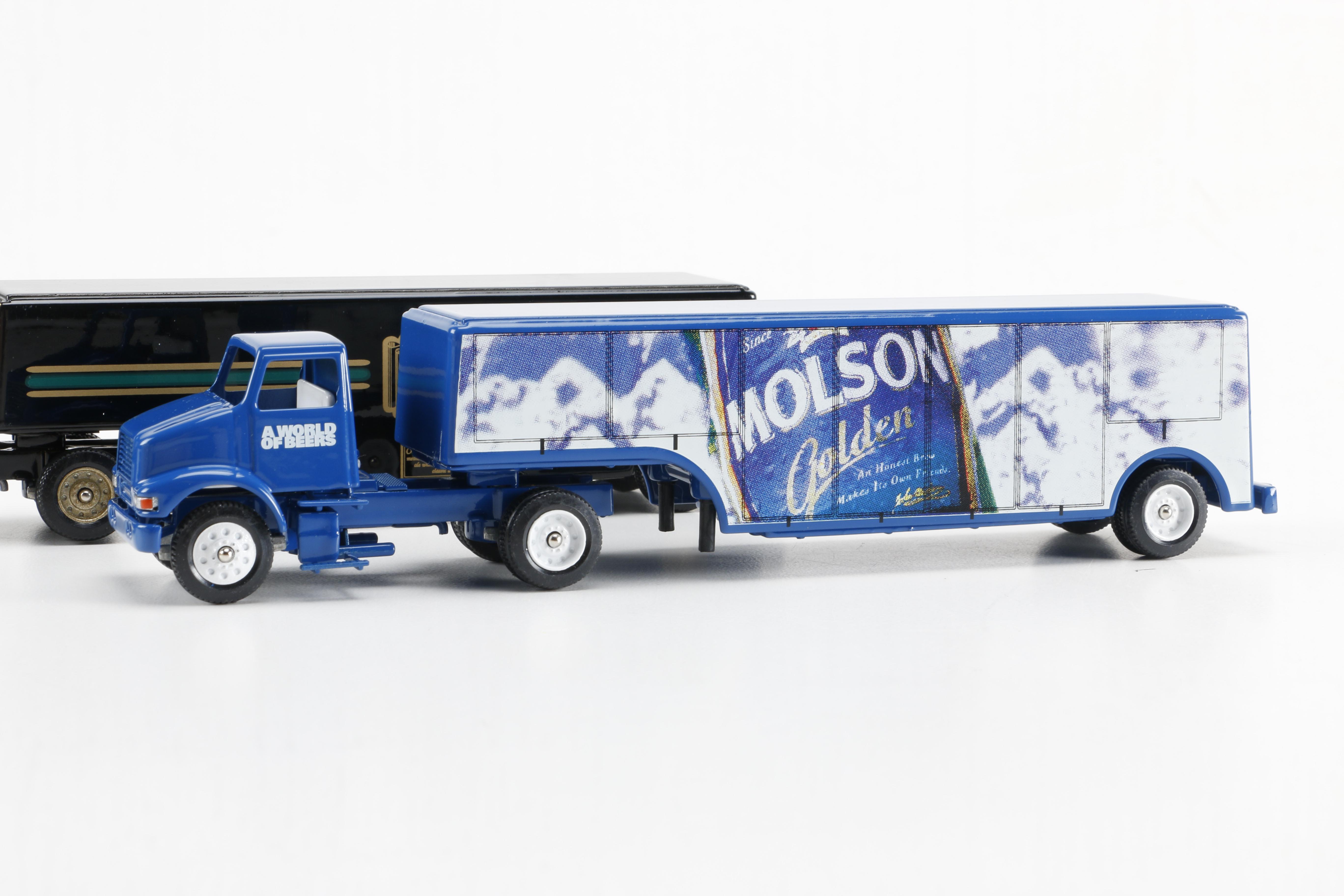 5 Beer Themed Winross Trucks