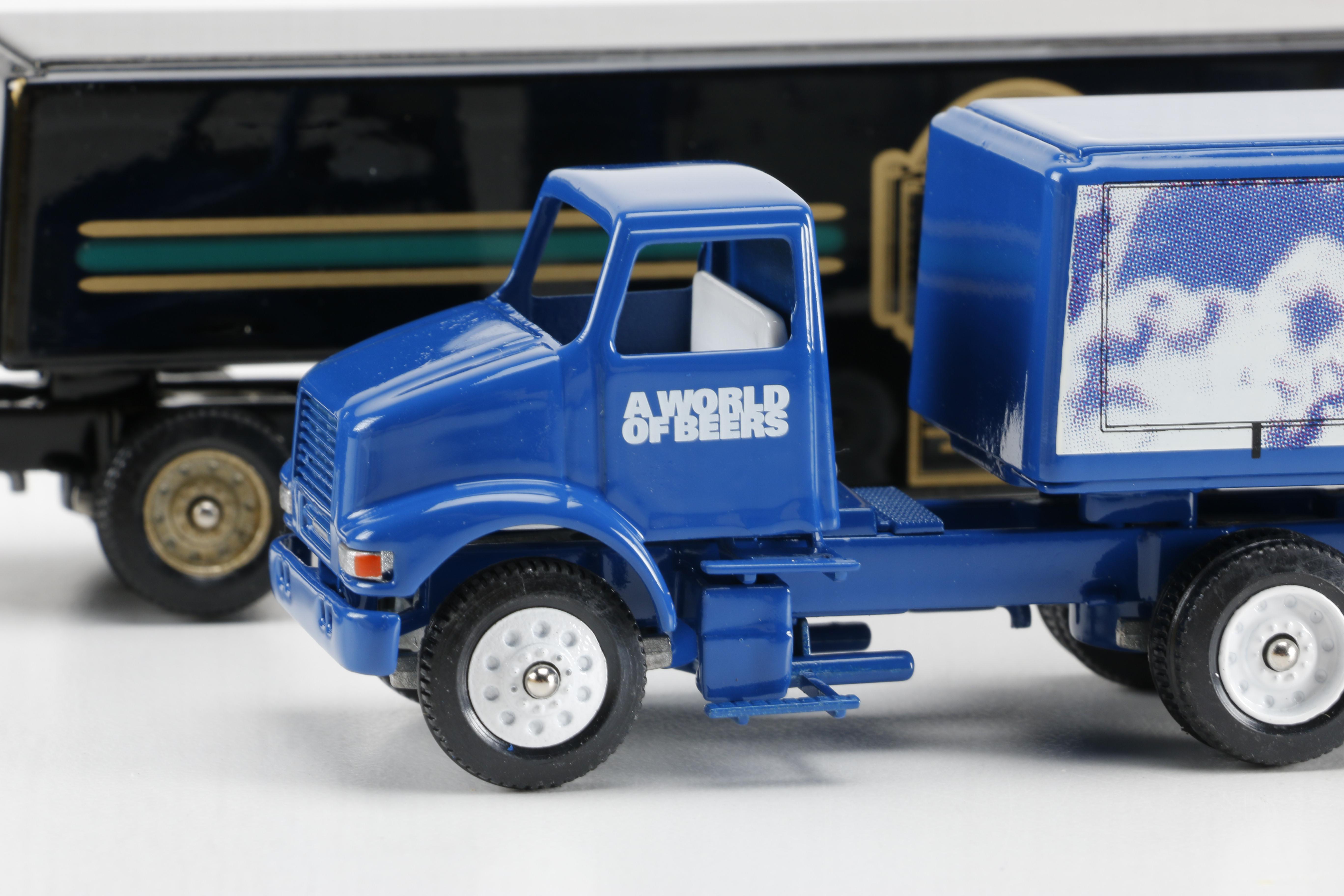 5 Beer Themed Winross Trucks