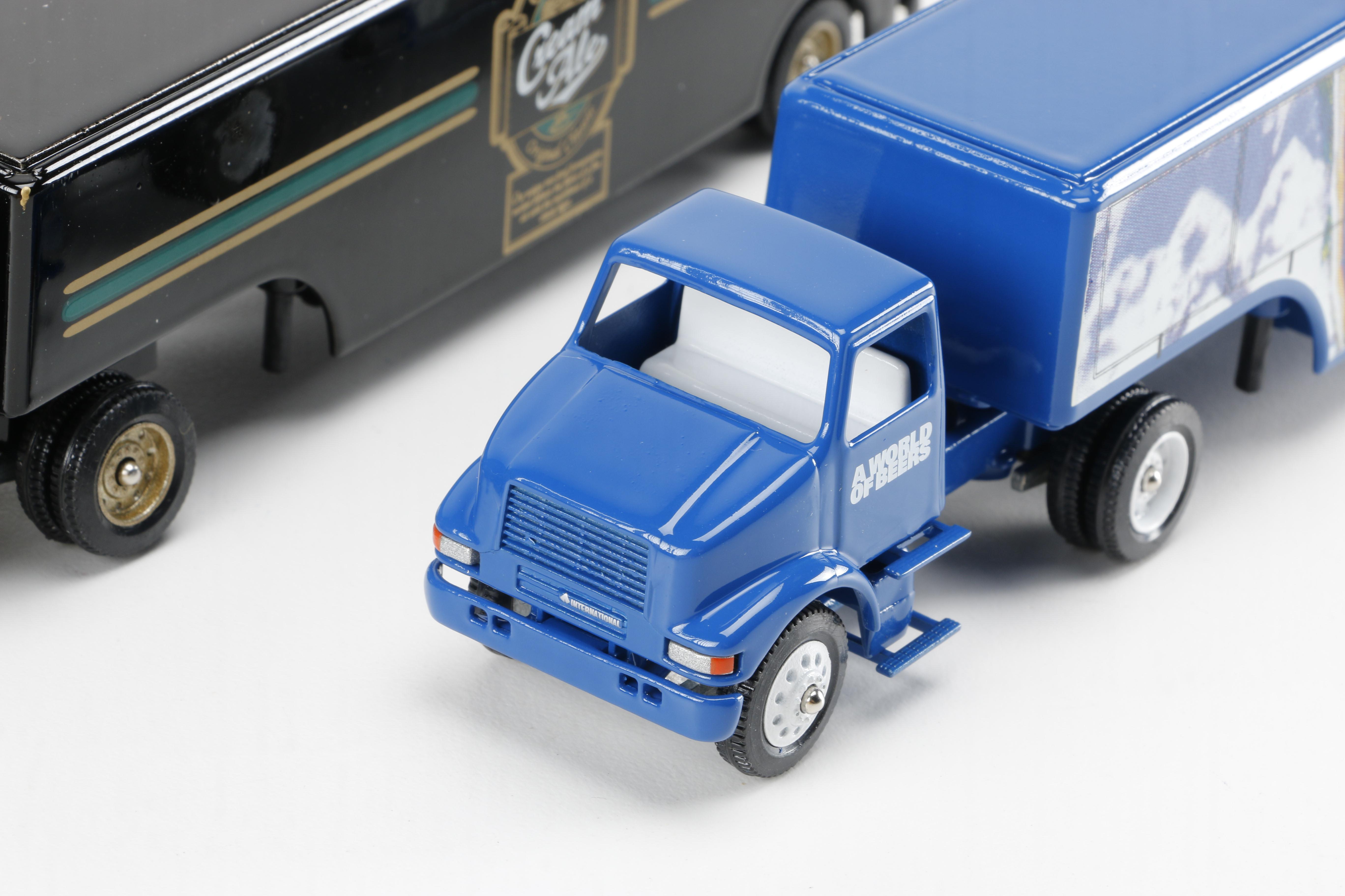 5 Beer Themed Winross Trucks