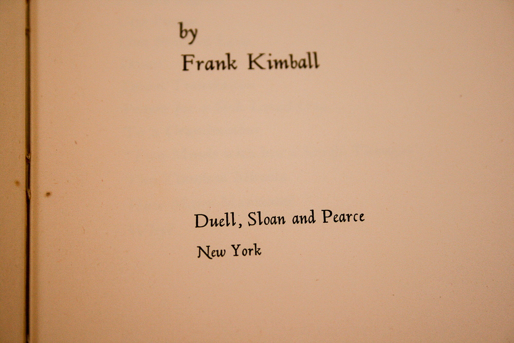 "For You, My Love" by Frank Kimball