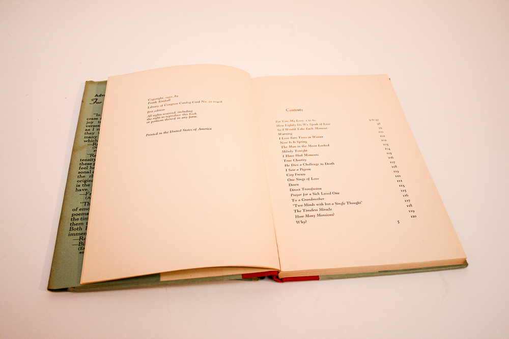 "For You, My Love" by Frank Kimball